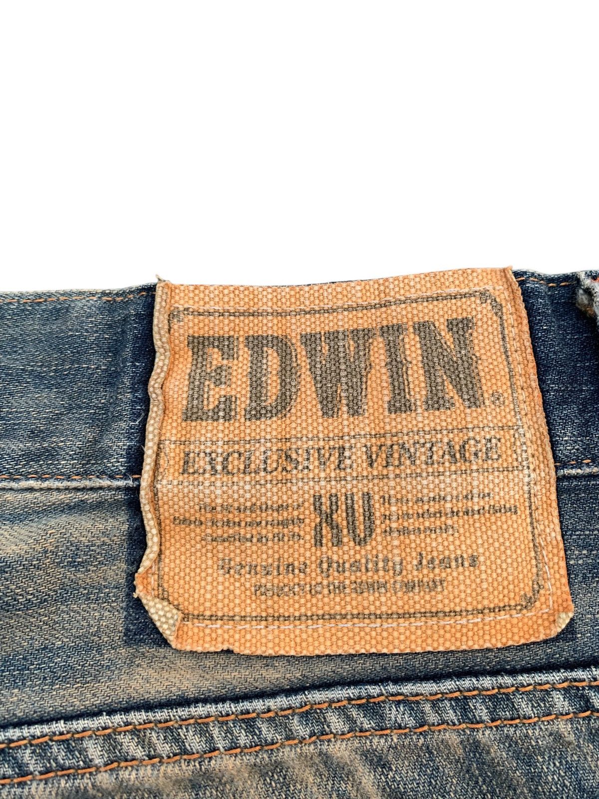 Edwin FLARE VINTAGE EDWIN NAVAJO RUSTY JAPANESE DISTRESSED DENIM Size US 34 / EU 50 - 9 Thumbnail