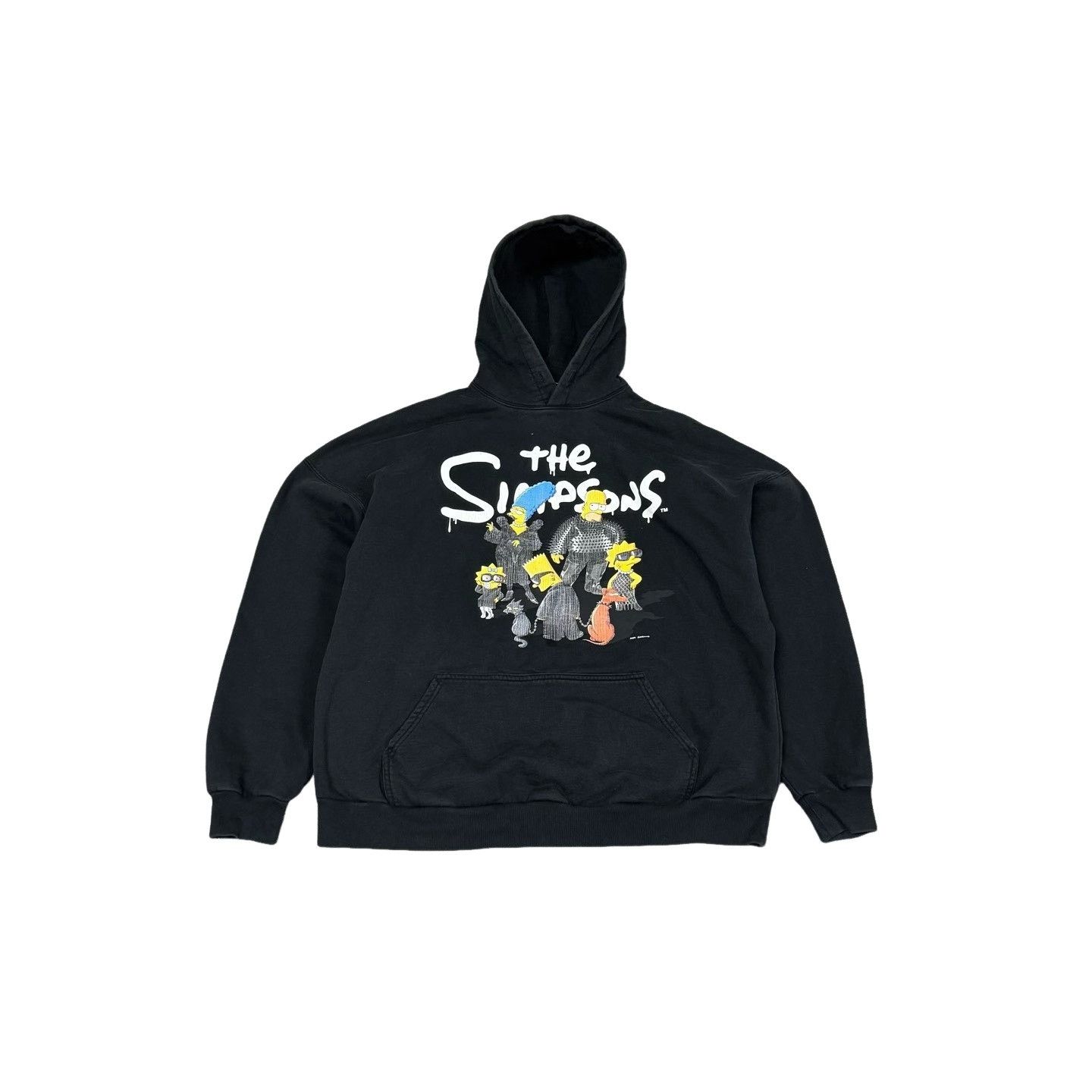 Balenciaga Balenciaga x The Simpsons Graphic Hoodie Size L Size US L / EU 52-54 / 3 - 1 Thumbnail