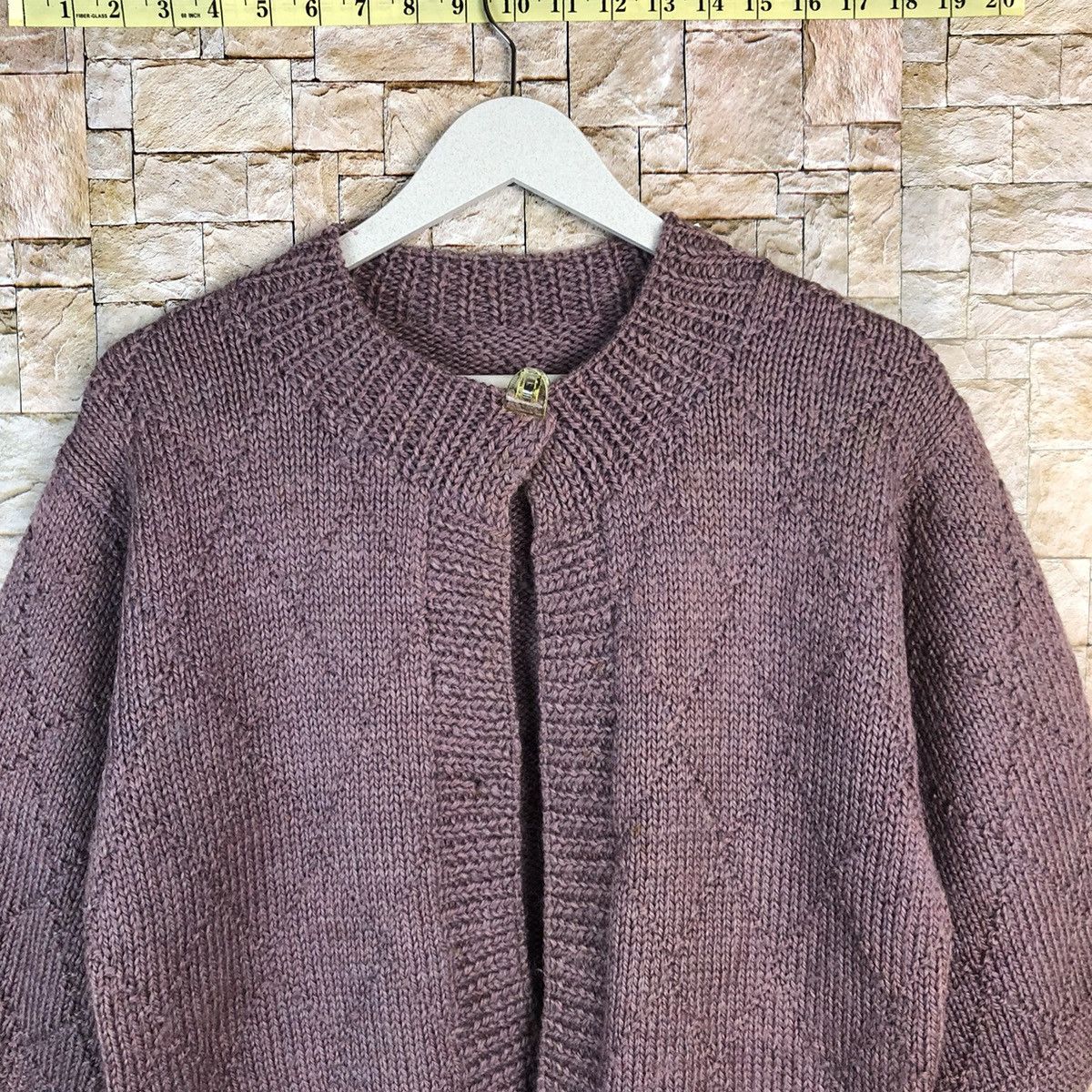 Homespun Knitwear × Japanese Brand Japanese Brand Purple Knitwear #A1207 Size M / US 6-8 / IT 42-44 - 5 Thumbnail