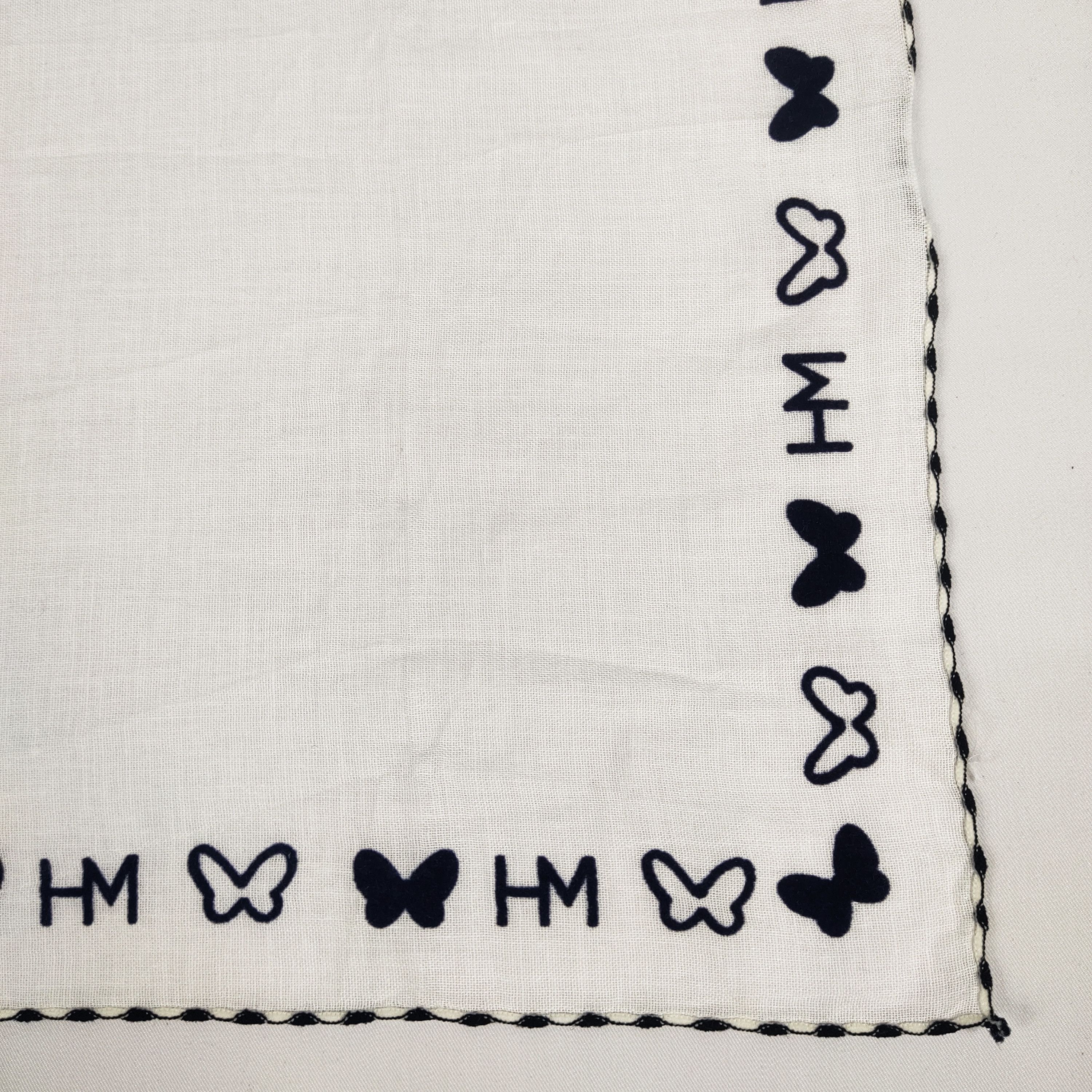 Hanae Mori × Vintage Hanae Mori Handkerchief / Neckerchief / Bandana FZ446 Size ONE SIZE - 5 Thumbnail