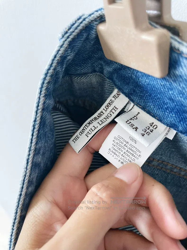 Brunello Cucinelli Brunello Cucinelli Washed and whitened blue mid-rise wide- Size 26" / US 2 / IT 38 - 6 Thumbnail