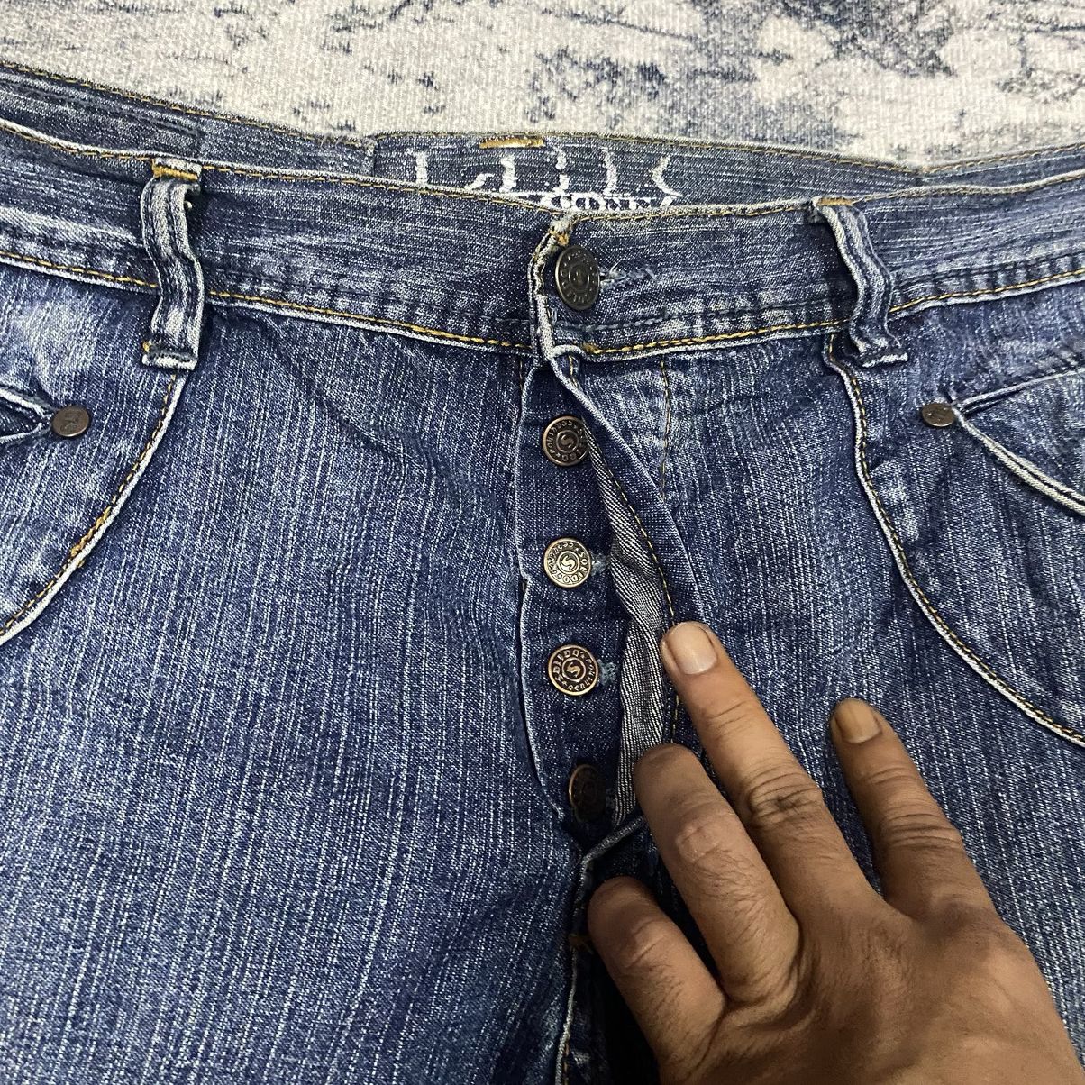 Japanese Brand × Vintage × Voodoo Tactical Vintage Japan Solido Cargo Denim Jeans Size US 40 / EU 56 - 5 Thumbnail