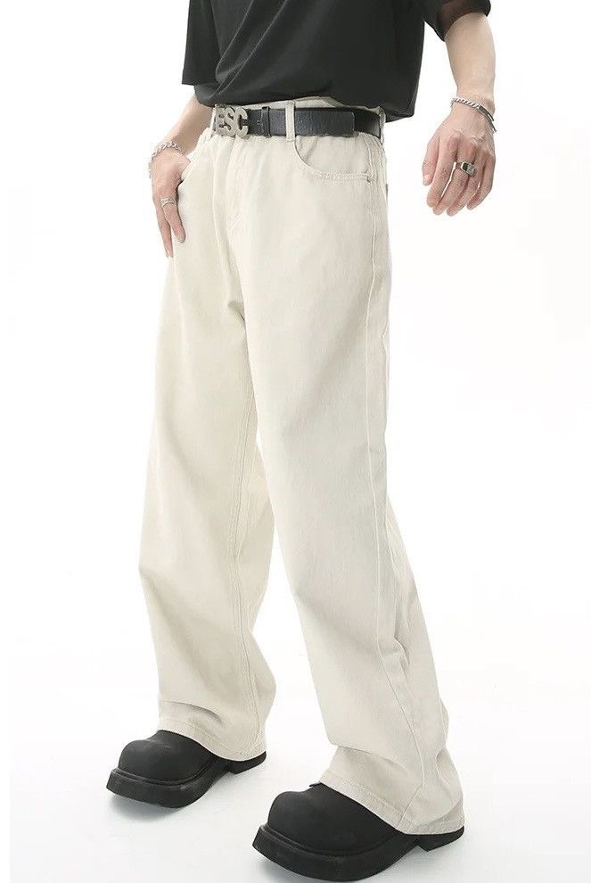 Jean × Vintage Classic Straight Loose Streetwear Jeans Pants Size US 30 / EU 46 - 2 Thumbnail