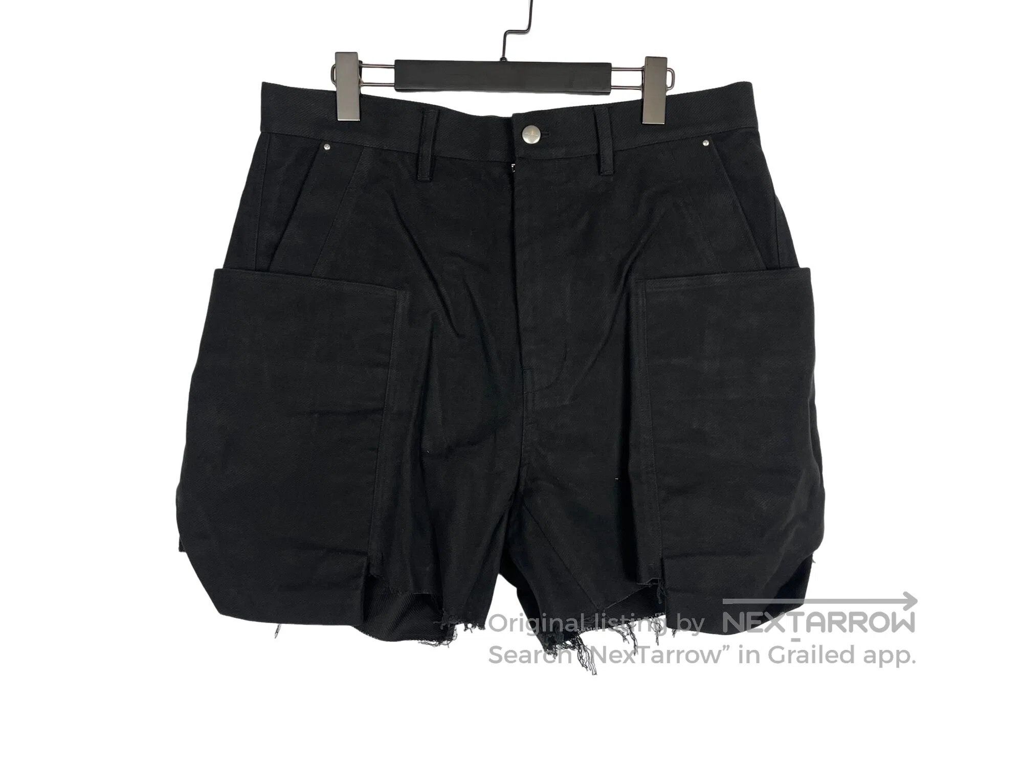 Rick Owens Rick Owens Twill Pocket Shorts Size US 34 / EU 50 - 2 Thumbnail