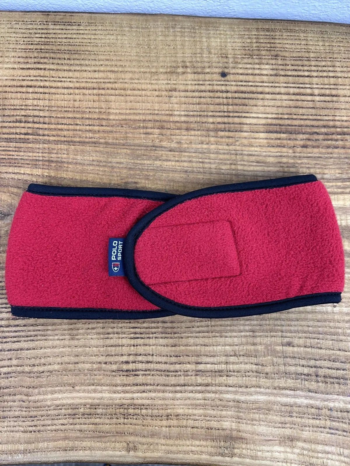 Polo Ralph Lauren 00s Vintage Ralph Lauren Polo Sport Fleece Headband Size ONE SIZE - 3 Thumbnail