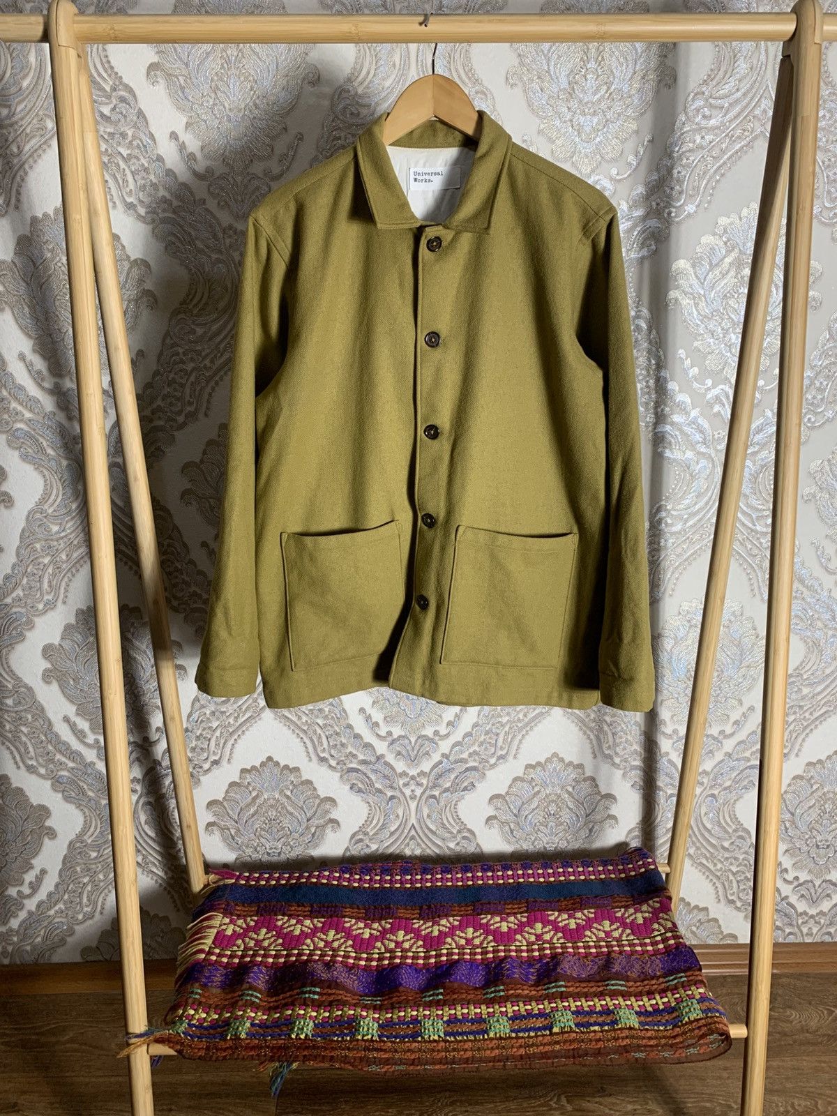 Universal Works VINTAGE UNIVERSAL WORKS FLANNEL WOOLD OVERSHIRT JACKET Y2K Size US M / EU 48-50 / 2 - 1 Thumbnail