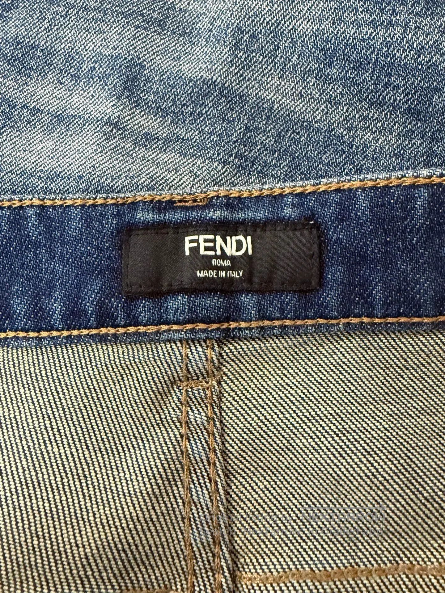 Fendi FENDI Blue Jeans. Size 33" - 3 Thumbnail