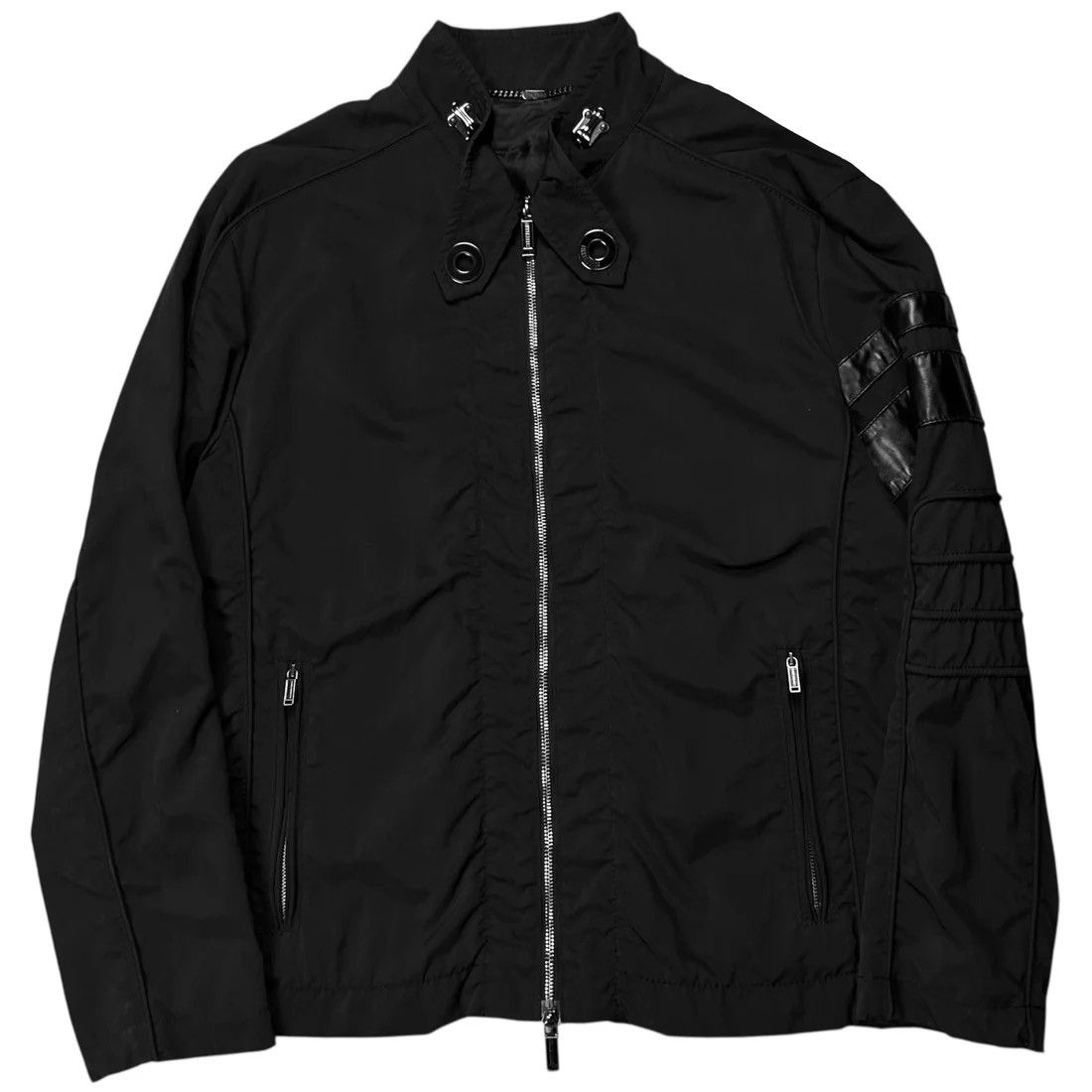 Dirk Bikkembergs Dirk Bikkembergs Hook Collar Racing Jacket Size US L / EU 52-54 / 3 - 1 Thumbnail