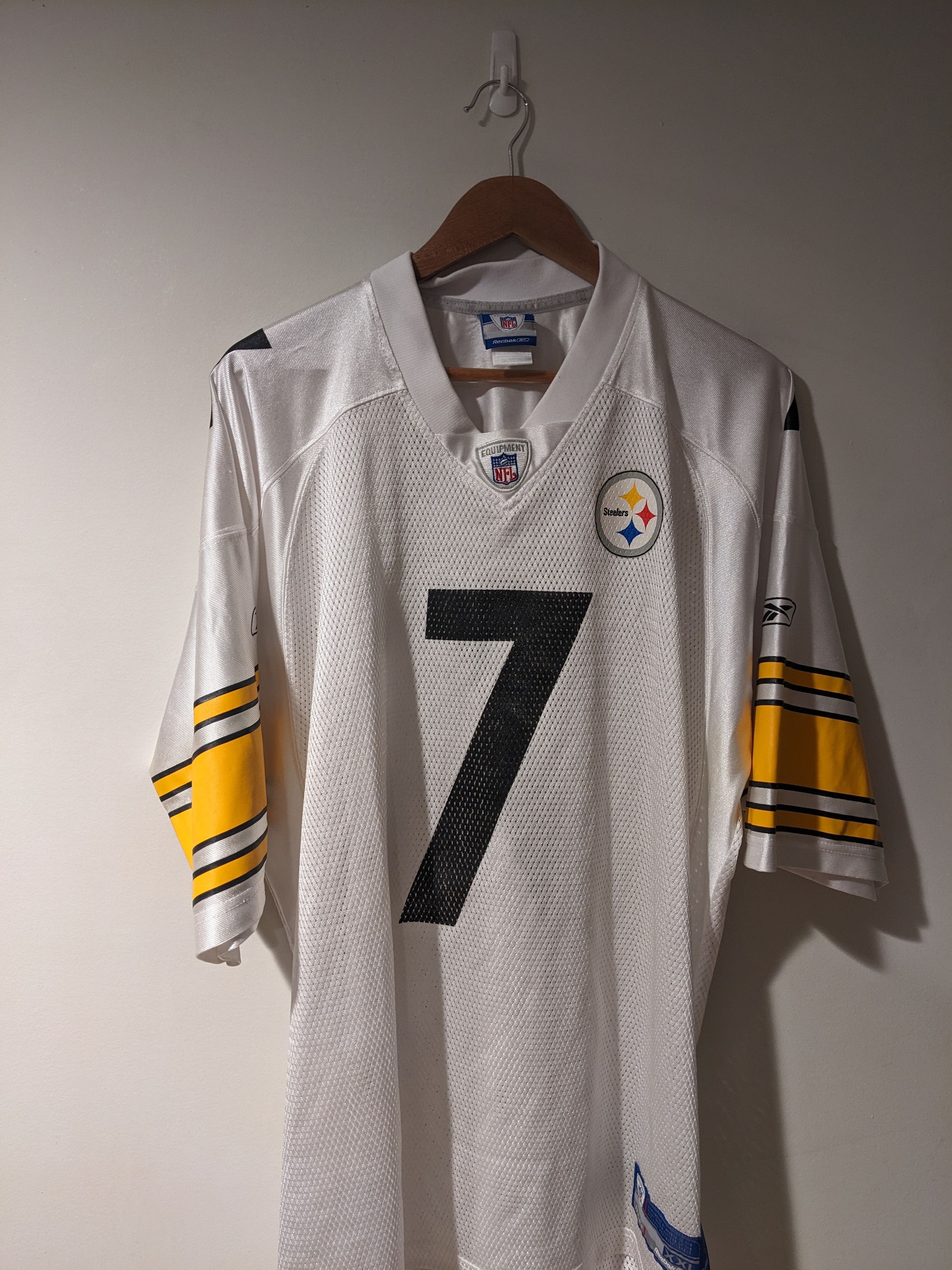 NFL × Vintage Vintage 2004 Pittsburgh Steelers Roethlisberger NFL Jersey Size US XXL / EU 58 / 5 - 3 Thumbnail