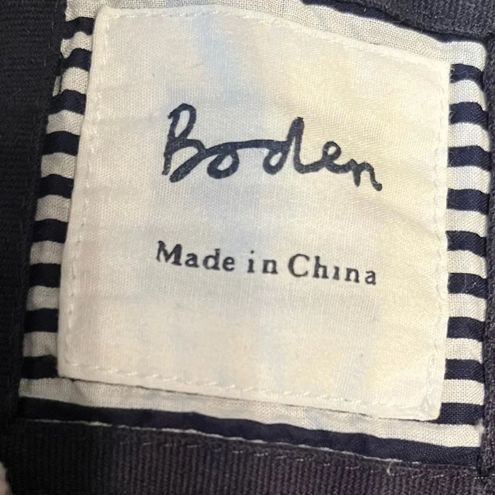 Boden Boden woman’s zip front hooded Sherpa lined jacket, size 6 Size M / US 6-8 / IT 42-44 - 2 Thumbnail