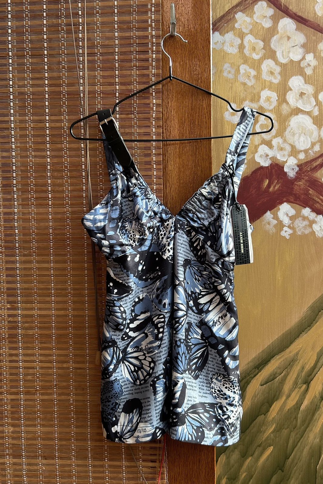 Miss Sixty Vintage Y2K Miss Sixty Silk Butterfly Print Camisole Top Size S / US 4 / IT 40 - 1 Thumbnail