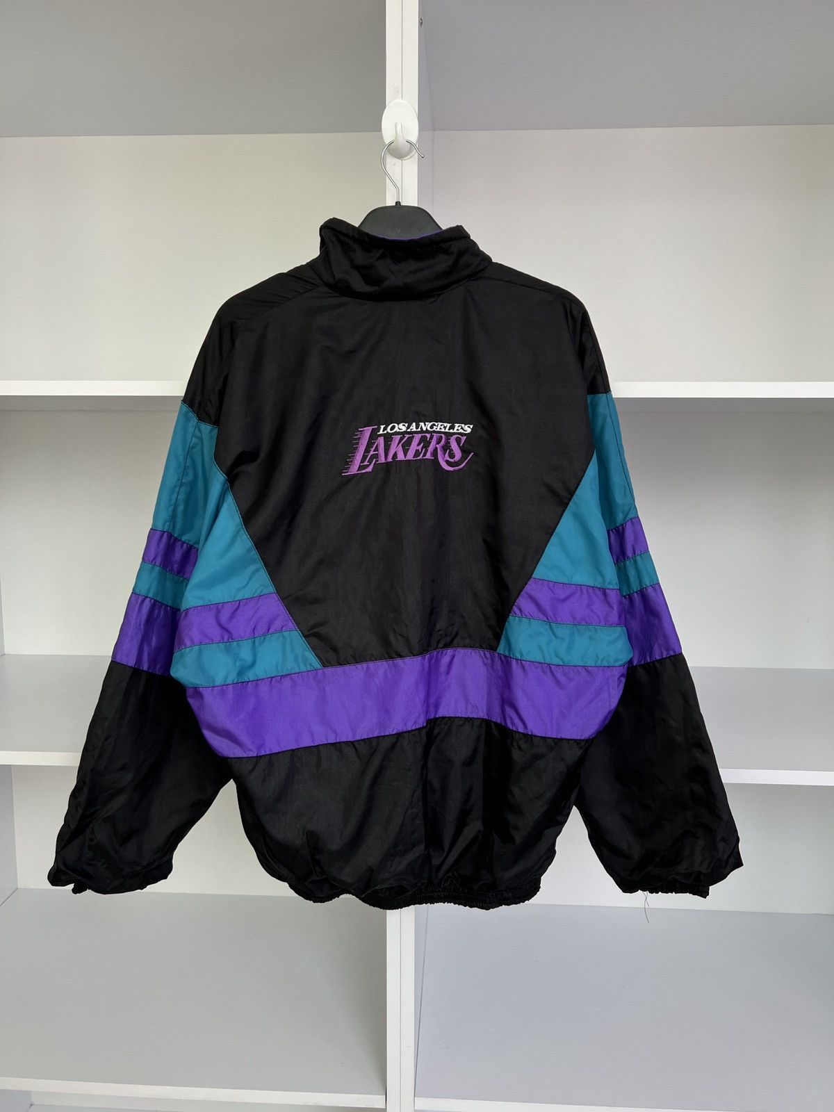 Other Vintage Los Angeles Lakers 90s style track jacket Size US XXL / EU 58 / 5 - 14 Thumbnail