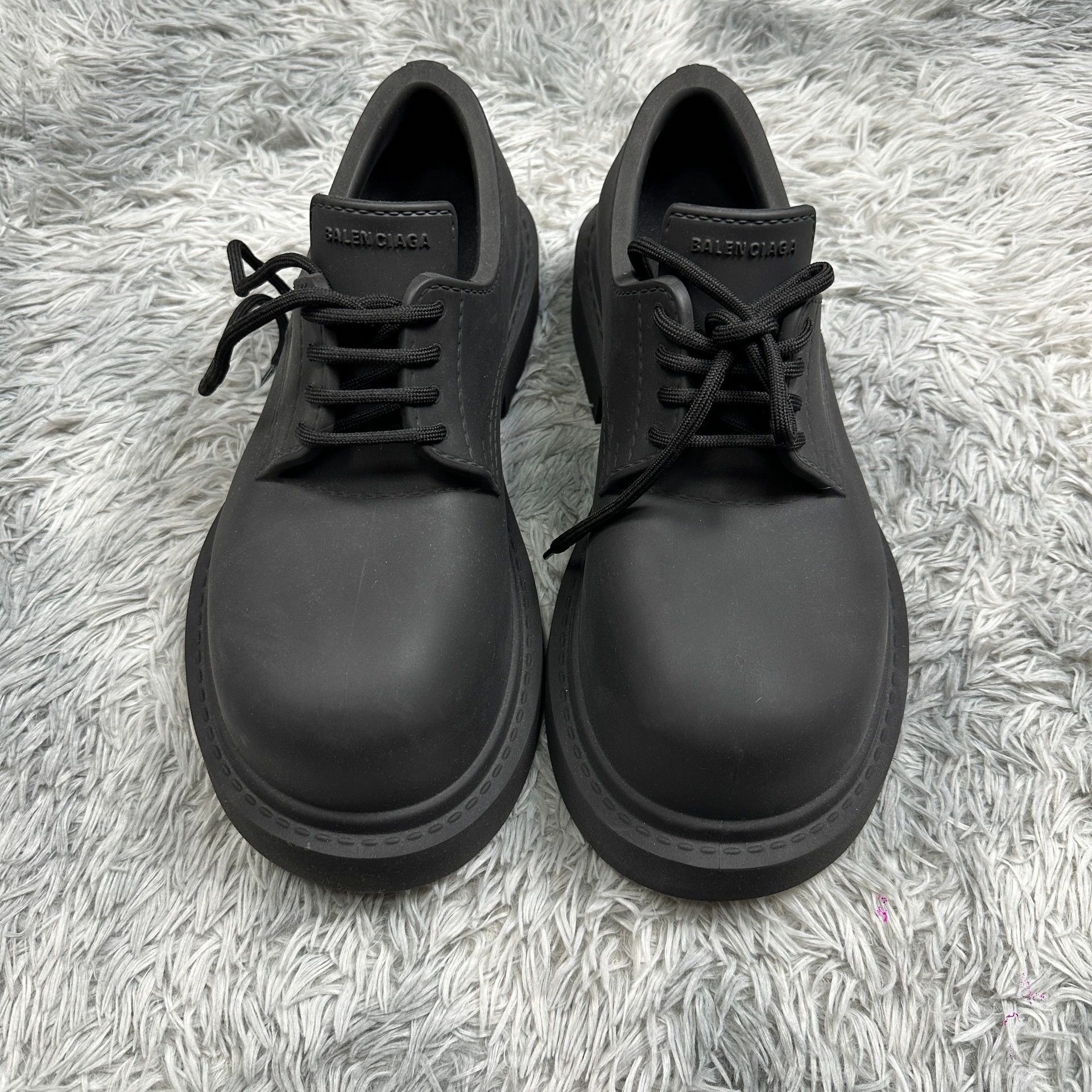 Balenciaga black balenciaga derby shoes size 44 Size US 10.5 / EU 43-44 - 2 Thumbnail