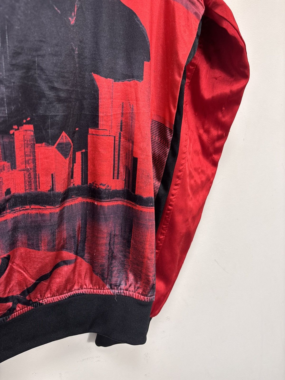 Adidas Adidas Chicago Bulls 2013 Men’s Rare NBA Satin Bomber Jacket Size US S / EU 44-46 / 1 - 23 Thumbnail