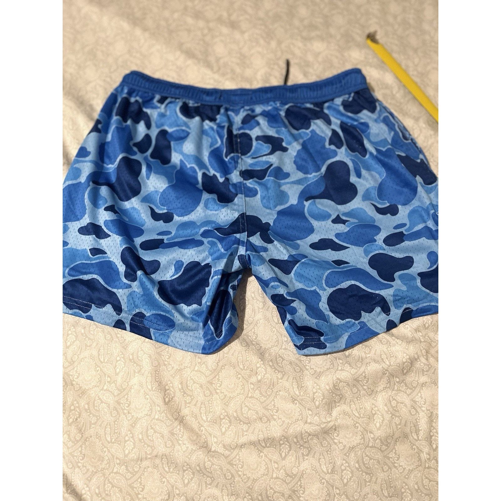 Other Bucket Culture Blue Camo Shorts Men’s XL Mesh Streetwear Size US 38 / EU 54 - 8 Thumbnail