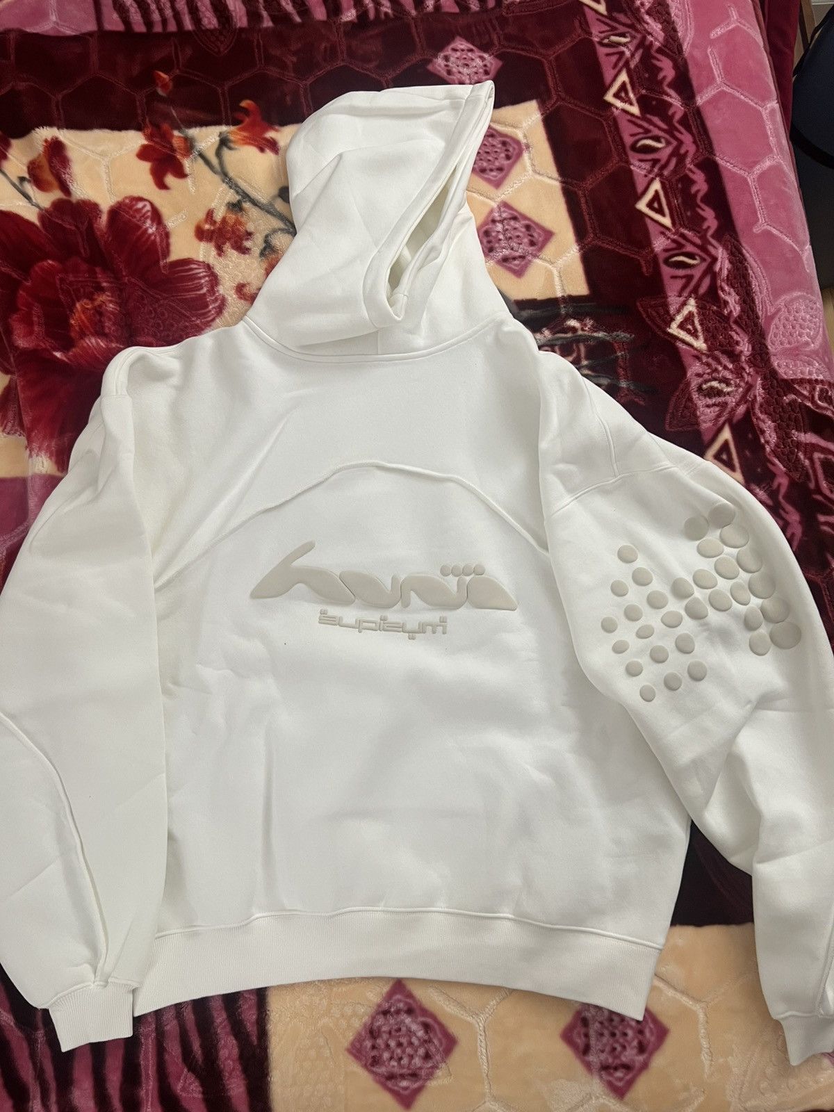 Huni × Streetwear × hunidesign Huni Design Hoodie “White” Size XXL 