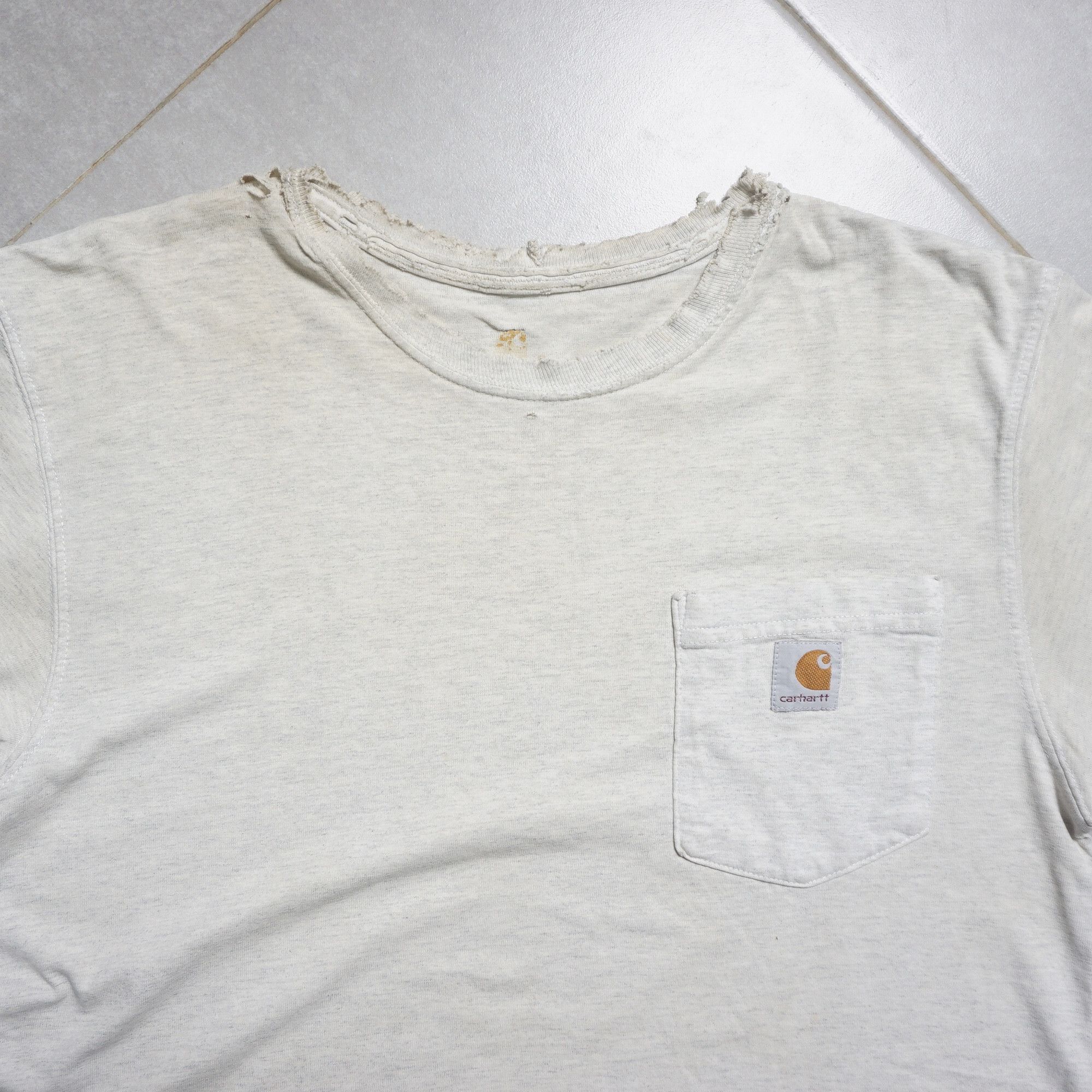 Carhartt Carhartt pocket distressed tee Size US S / EU 44-46 / 1 - 2 Thumbnail