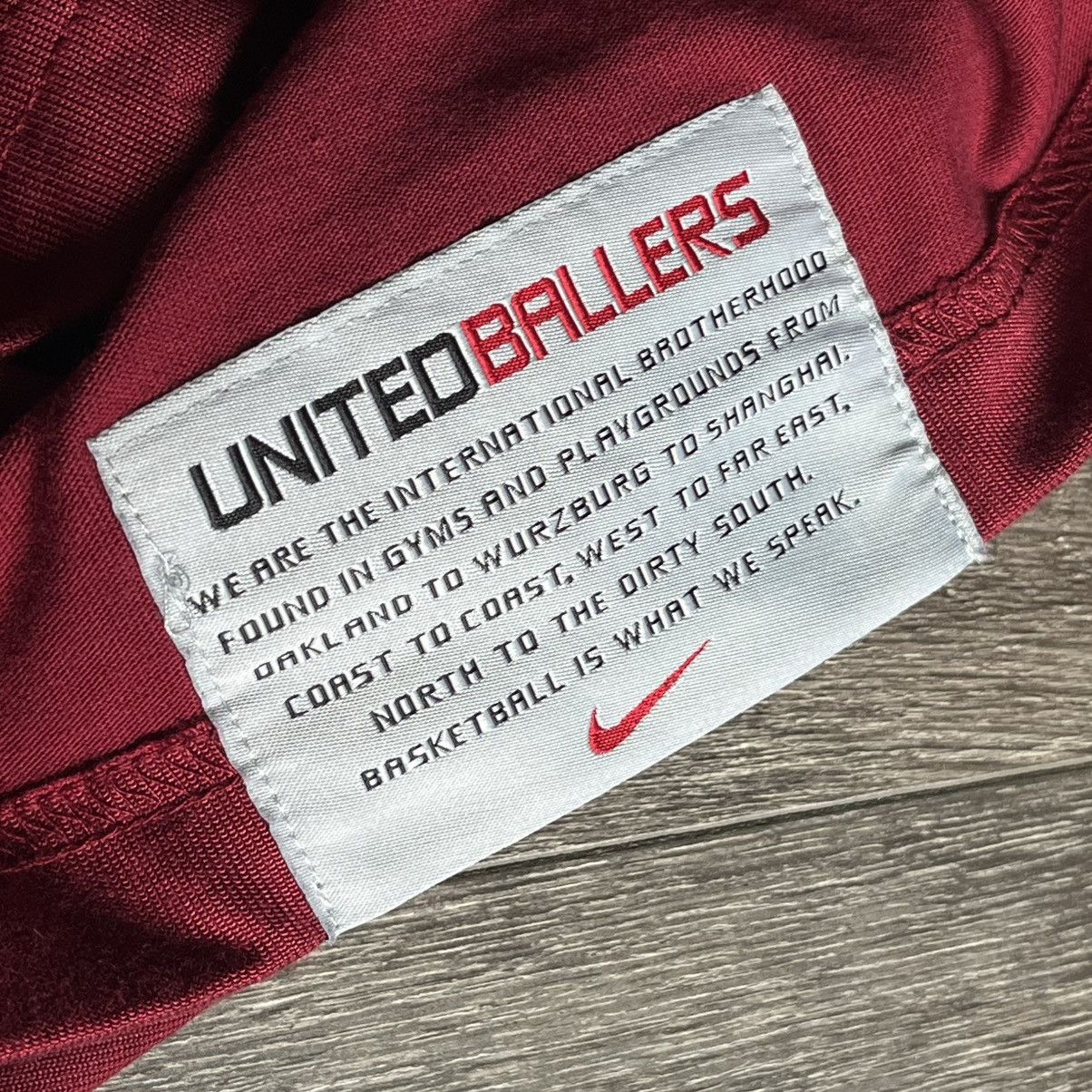 Nike × Vintage Vintage Nike United Ballers UBall Center Swoosh Jersey Tee Size US XL / EU 56 / 4 - 5 Thumbnail