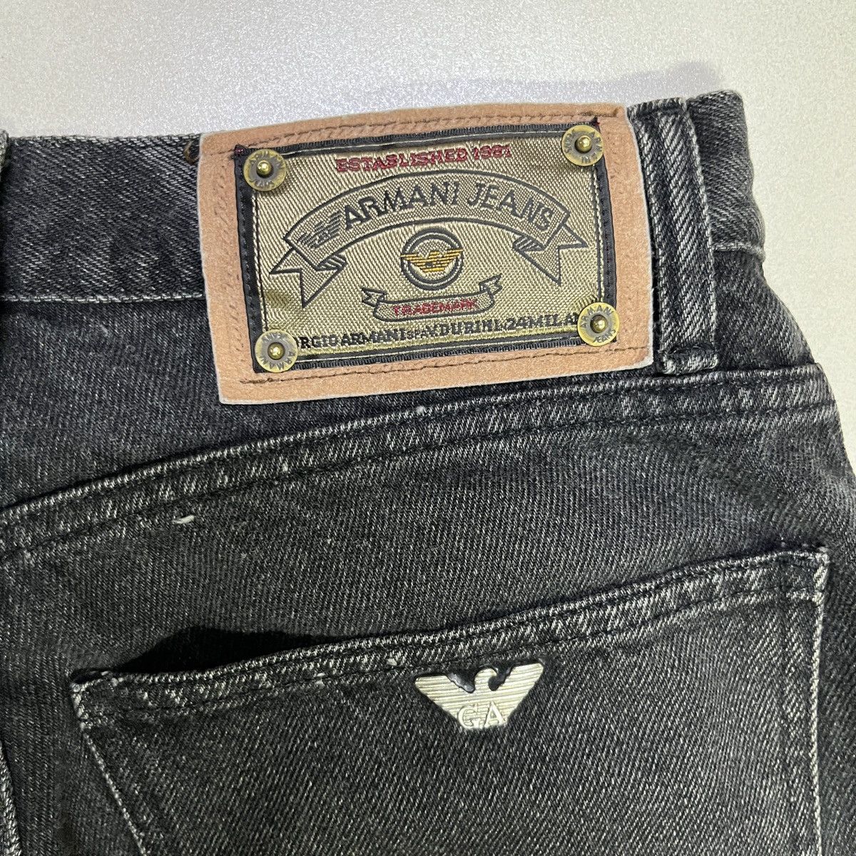 Emporio Armani Vintage Rare Armani Jeans Size US 30 / EU 46 - 16 Thumbnail