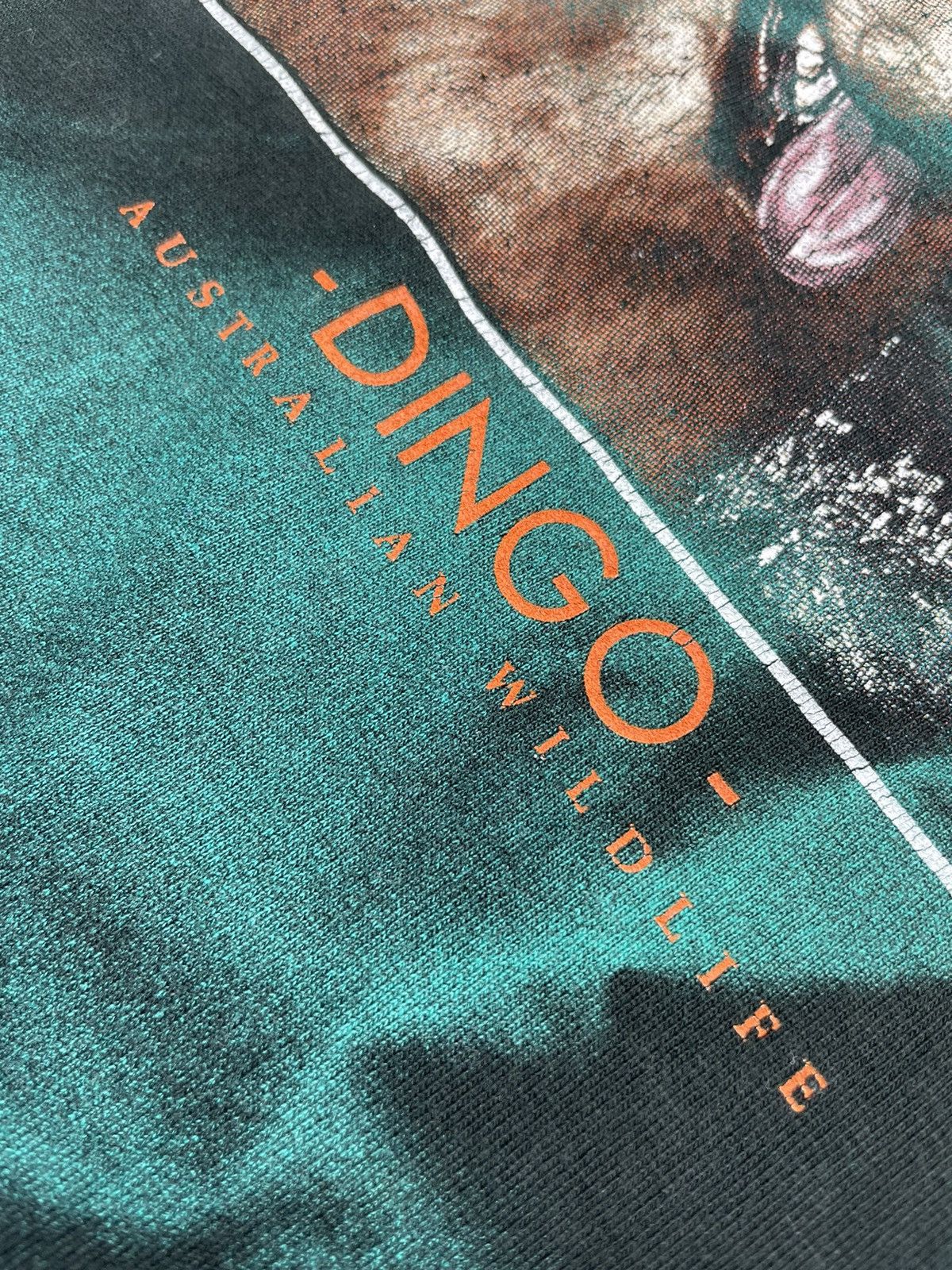 Vintage Vintage Dingo Australia Wildlife Tie Dye Size US XL / EU 56 / 4 - 12 Thumbnail