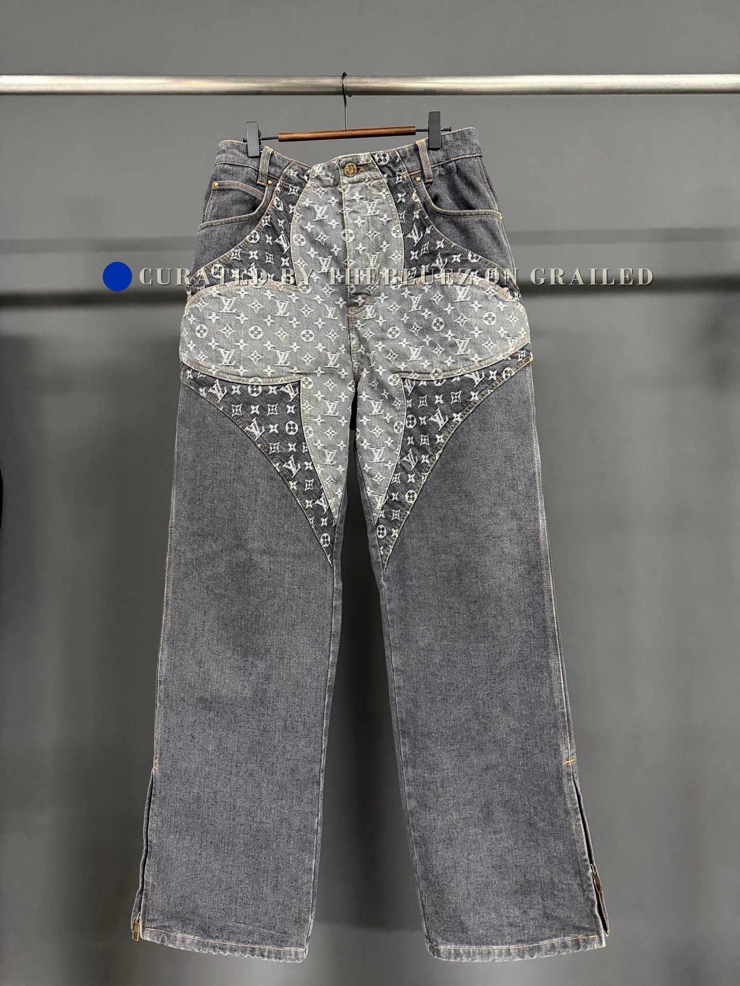 Louis Vuitton × Virgil Abloh Tourist VS Purist Tuffetage Denim