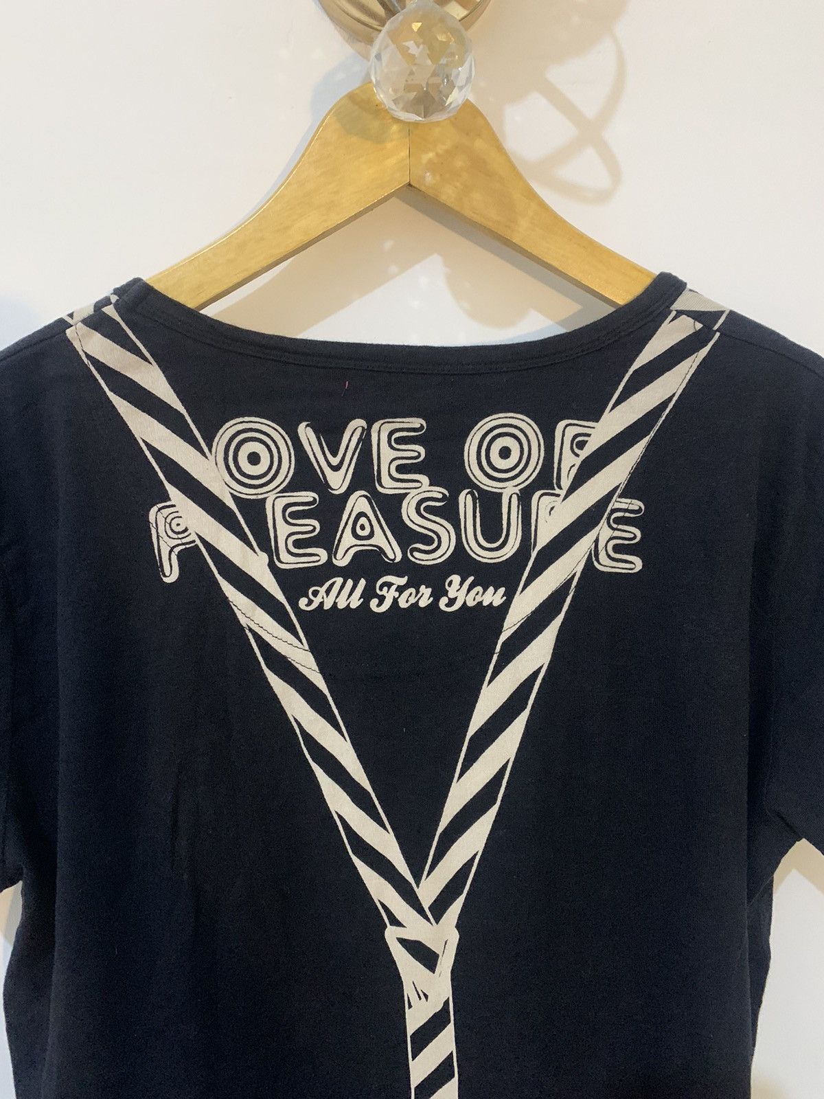 Hysteric Glamour × Le Grande Bleu (L.G.B.) × Yasuyuki Ishii Japanese brand poem DIG DEEP Gothic styel Size US XL / EU 56 / 4 - 5 Thumbnail