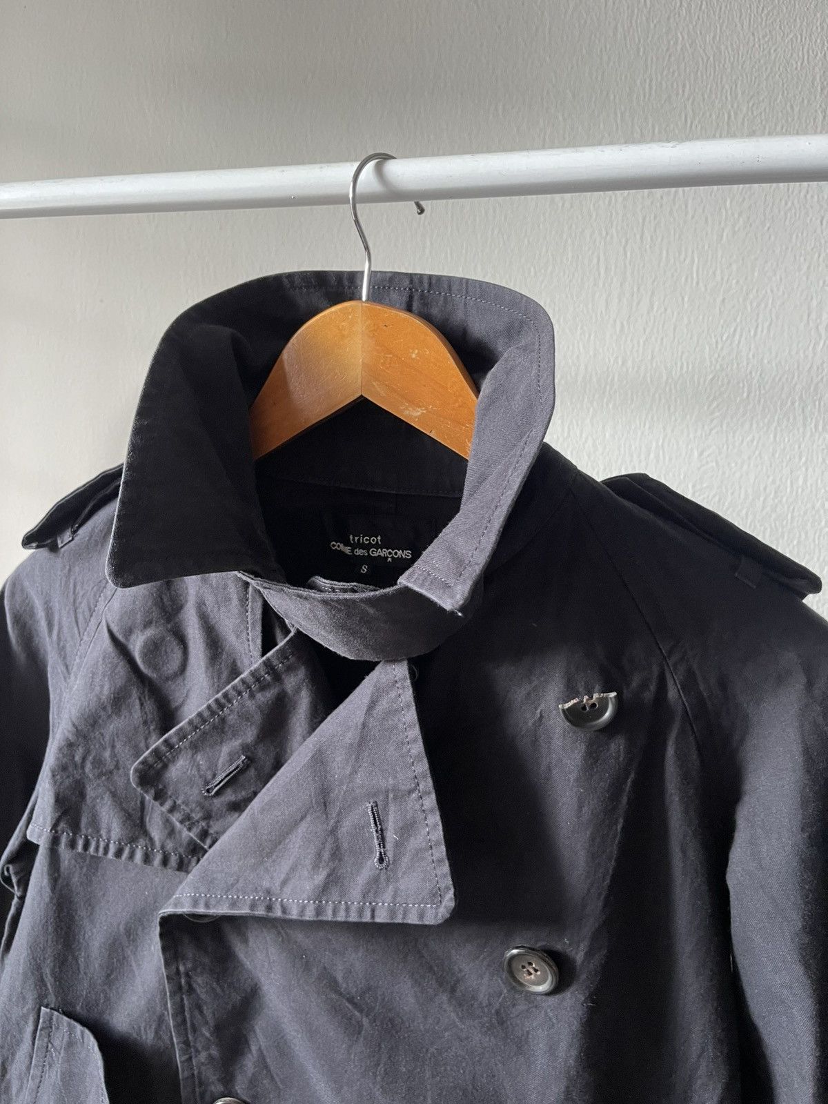 Tricot Comme des Garcons 2004 Comme Des Garcons Crop Jacket Size S / US 4 / IT 40 - 7 Thumbnail