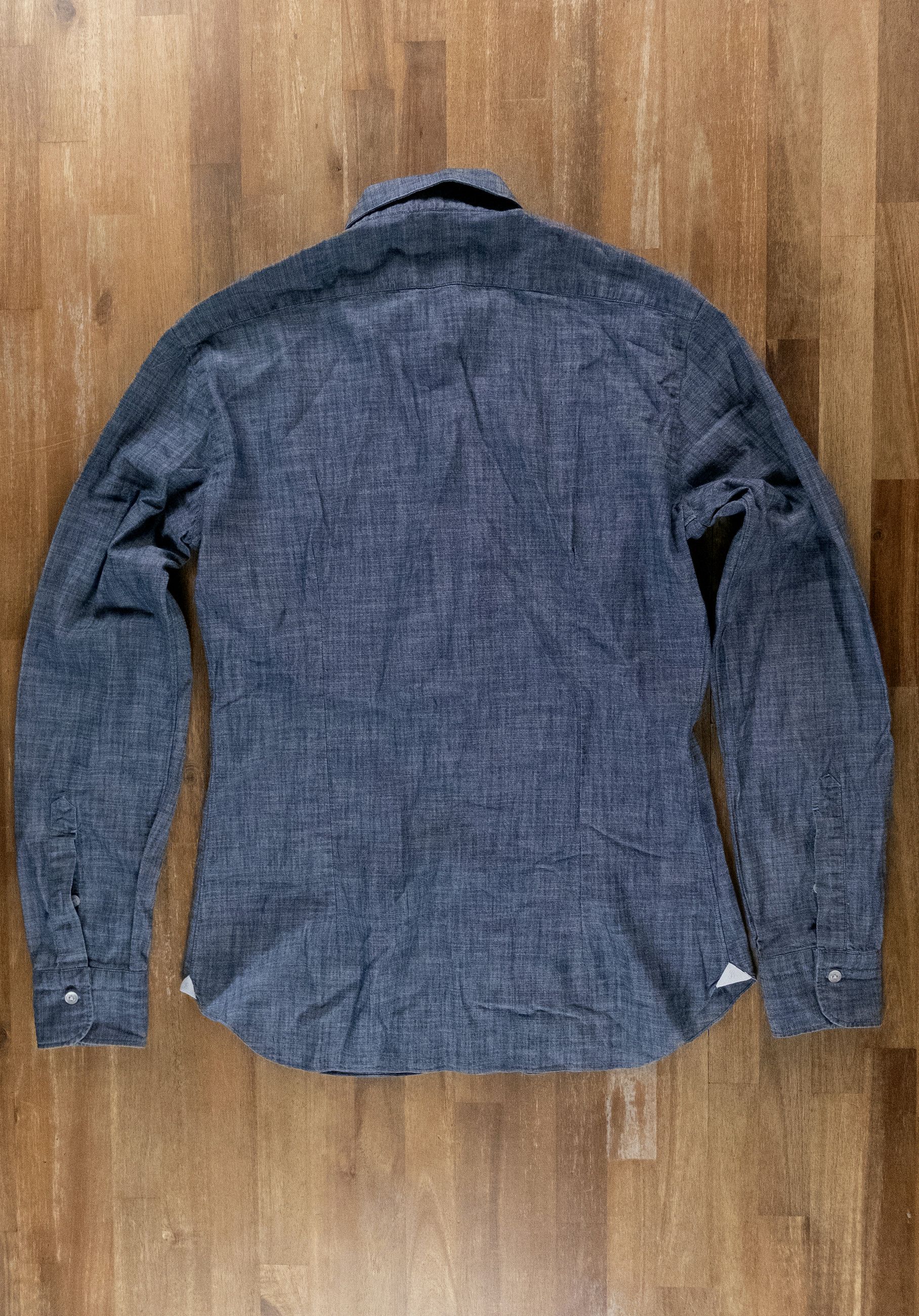 Barba Napoli BARBA Napoli Dandylife blue slim fit cotton shirt Size 39 Size US S / EU 44-46 / 1 - 6 Thumbnail