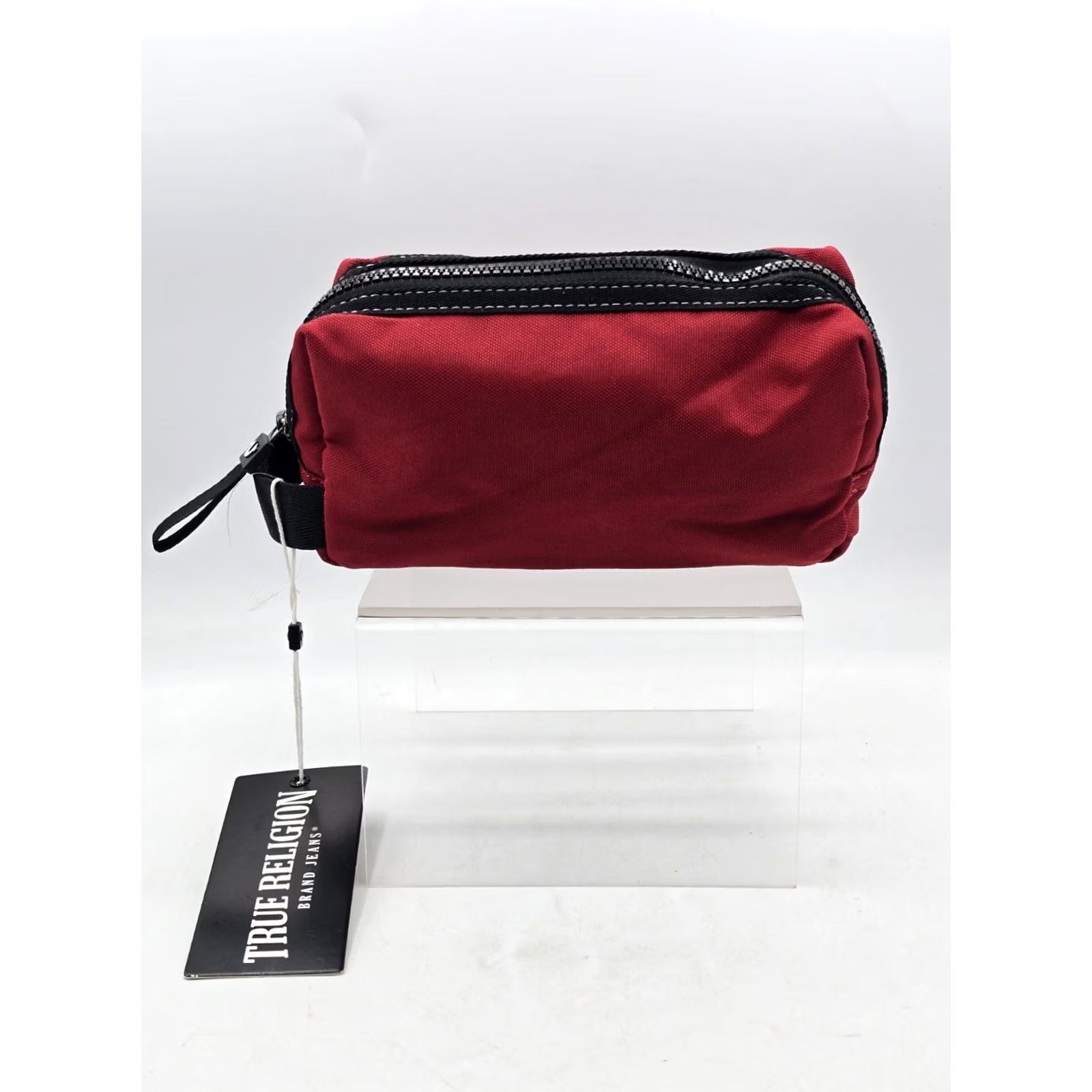 True Religion True Religion Pouch - Color Red - 8.75” Long - Polyester - Clutch - Unisex Adults - NWT Size ONE SIZE - 4 Thumbnail