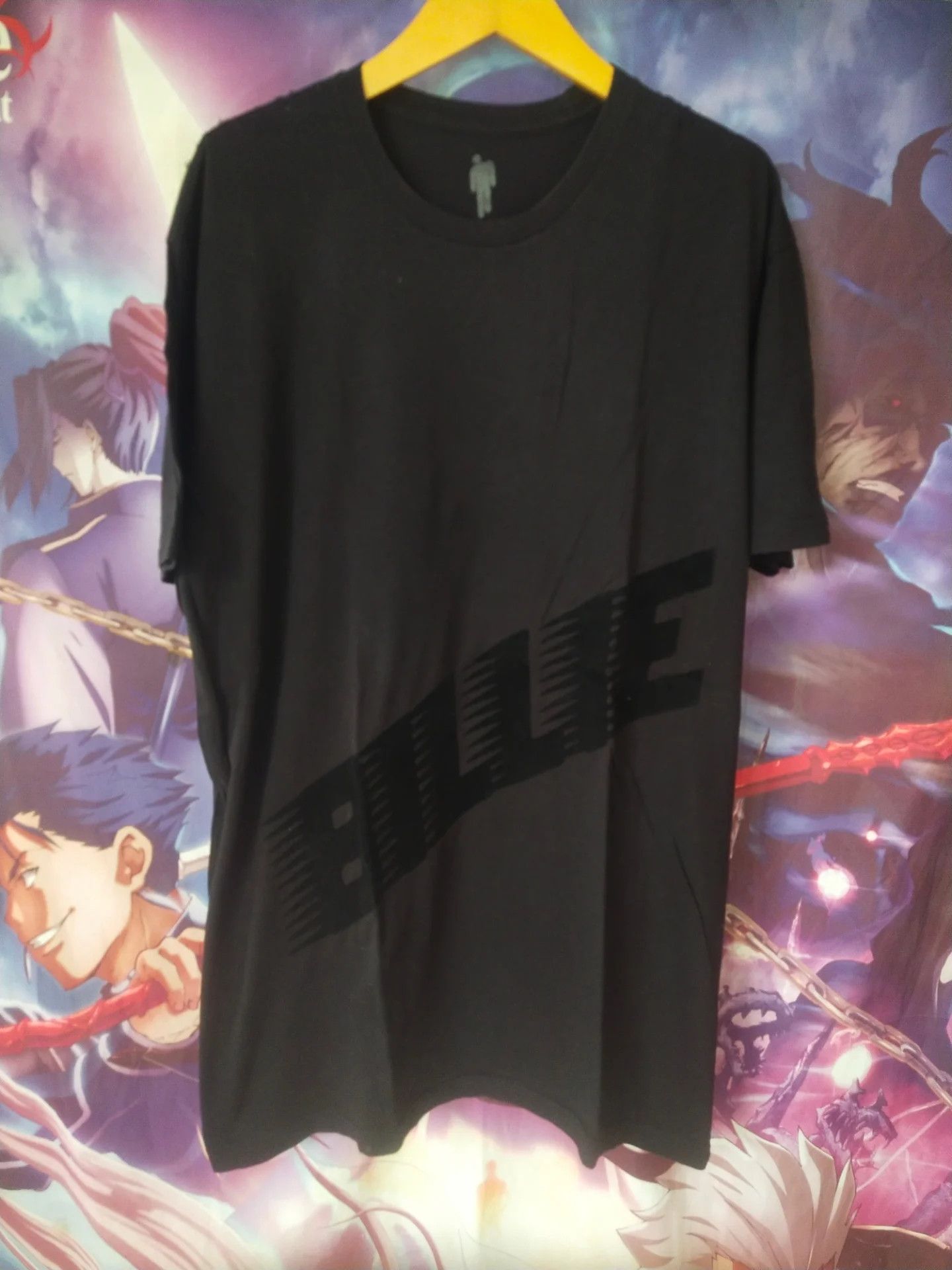 Billie Eilish Billie Eilish Spellout Grey Band Music Tee Size US XL / EU 56 / 4 - 1 Thumbnail