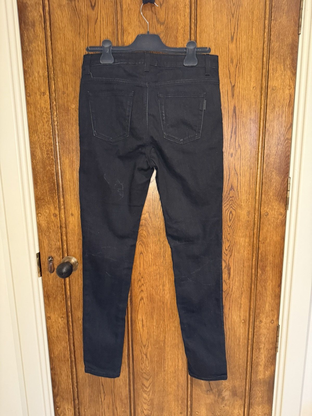 Saint Laurent Paris SS20 Saint Laurent BNWT black skinny jeans 31 slim denim Size US 31 - 14 Thumbnail