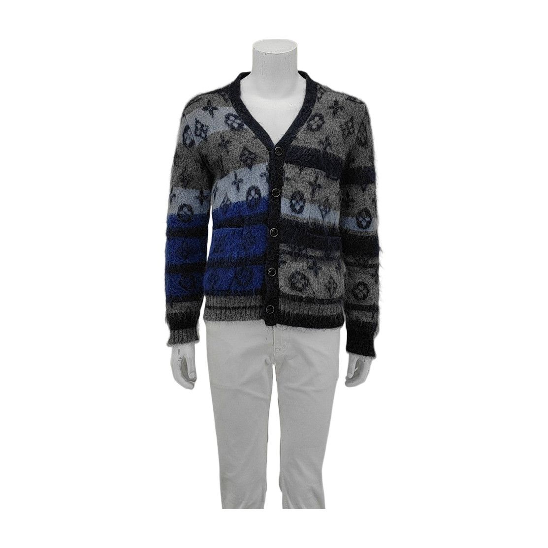 Louis Vuitton Louis Vuitton Monogram Mohair Cardigan Size S Size US S / EU 44-46 / 1 - 1 Thumbnail
