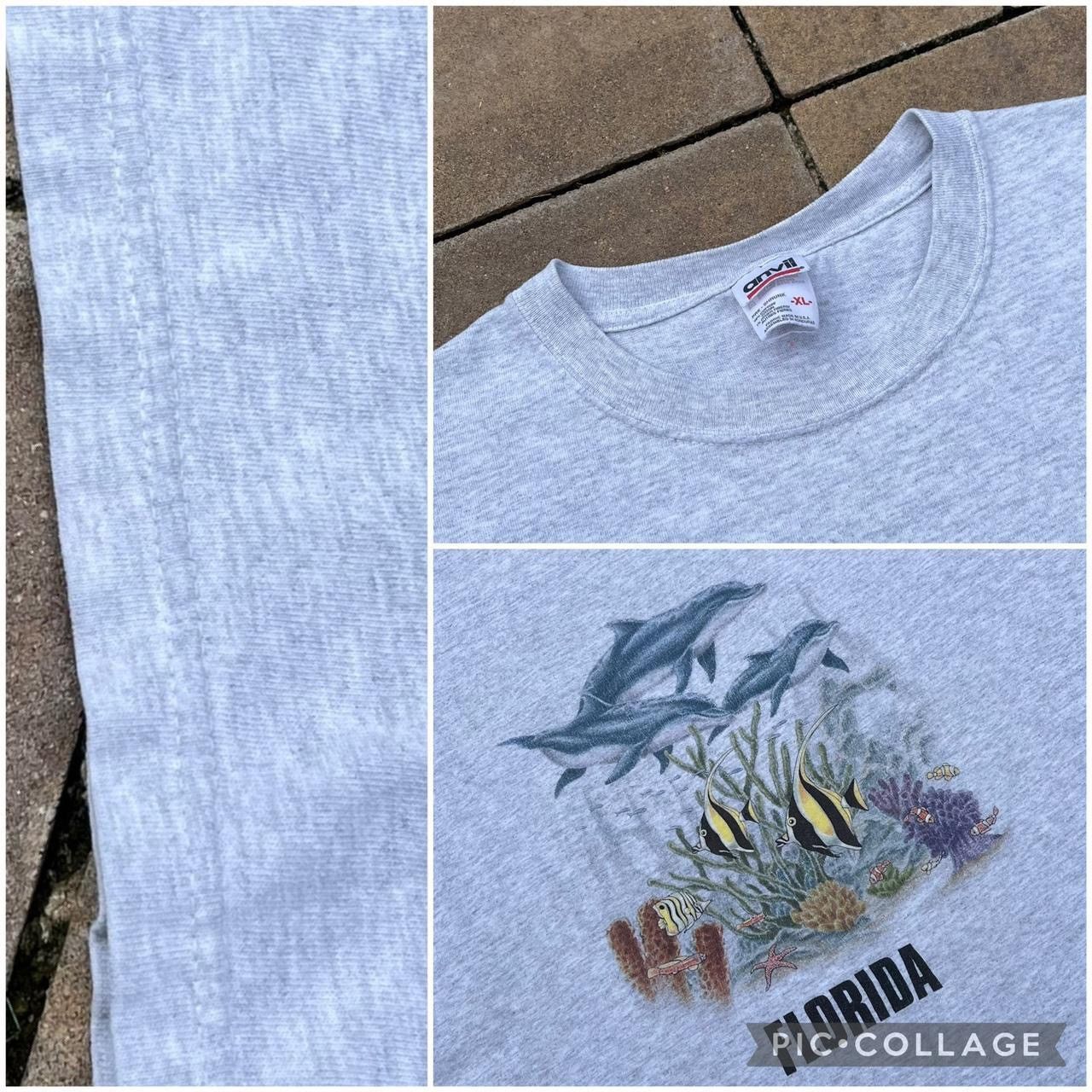 Anvil × Vintage Vintage Anvil Florida Animal Nature Wildlife Essential Tee Size US XL / EU 56 / 4 - 3 Thumbnail