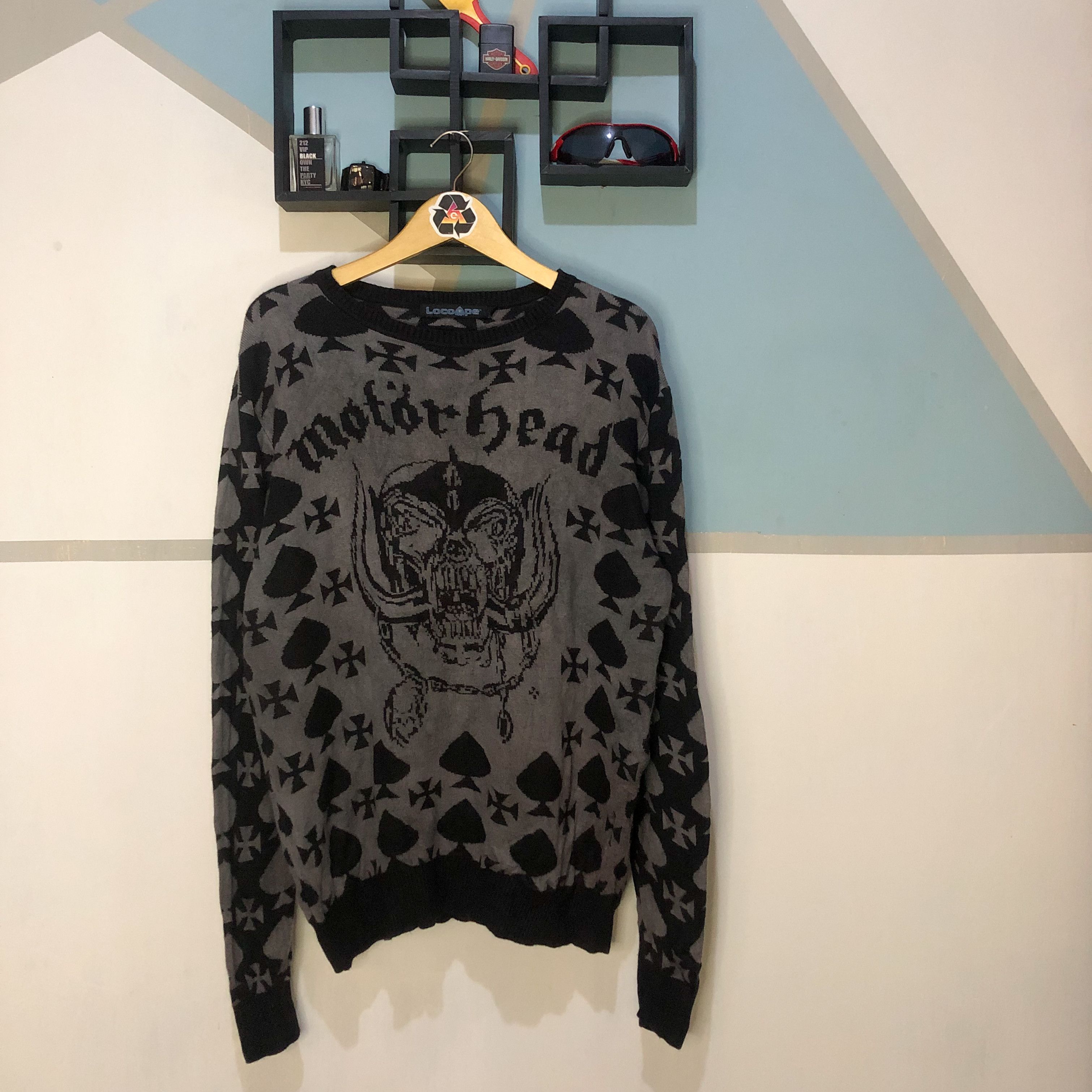 Band Tees Vintage Motörhead 2013s Knit Sweater Christmas Size US L / EU 52-54 / 3 - 1 Thumbnail