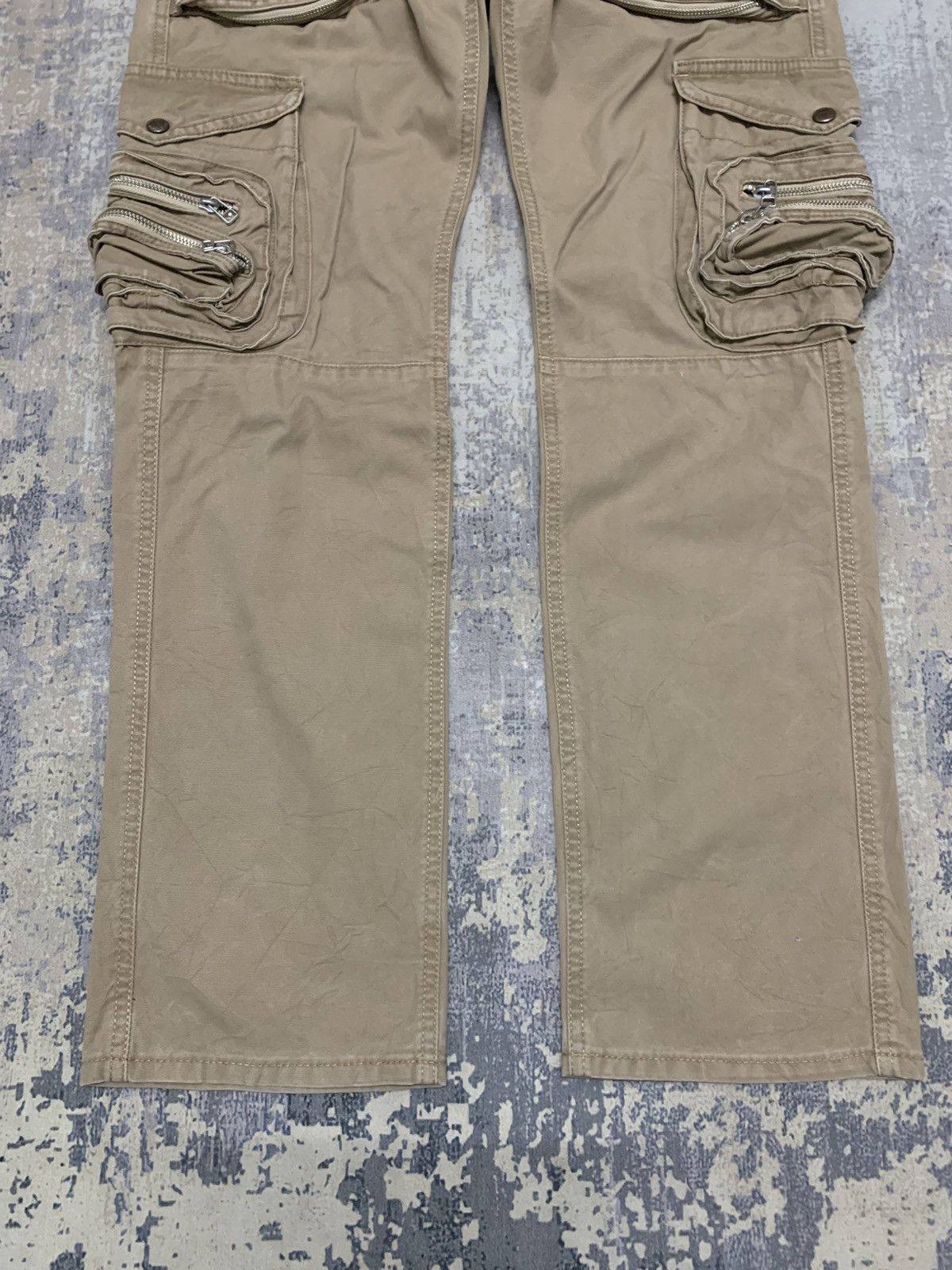 If Six Was Nine Archive Lee Union Made Multipocket 3D Gimmick Cargo Pants Size US 30 / EU 46 - 3 Thumbnail