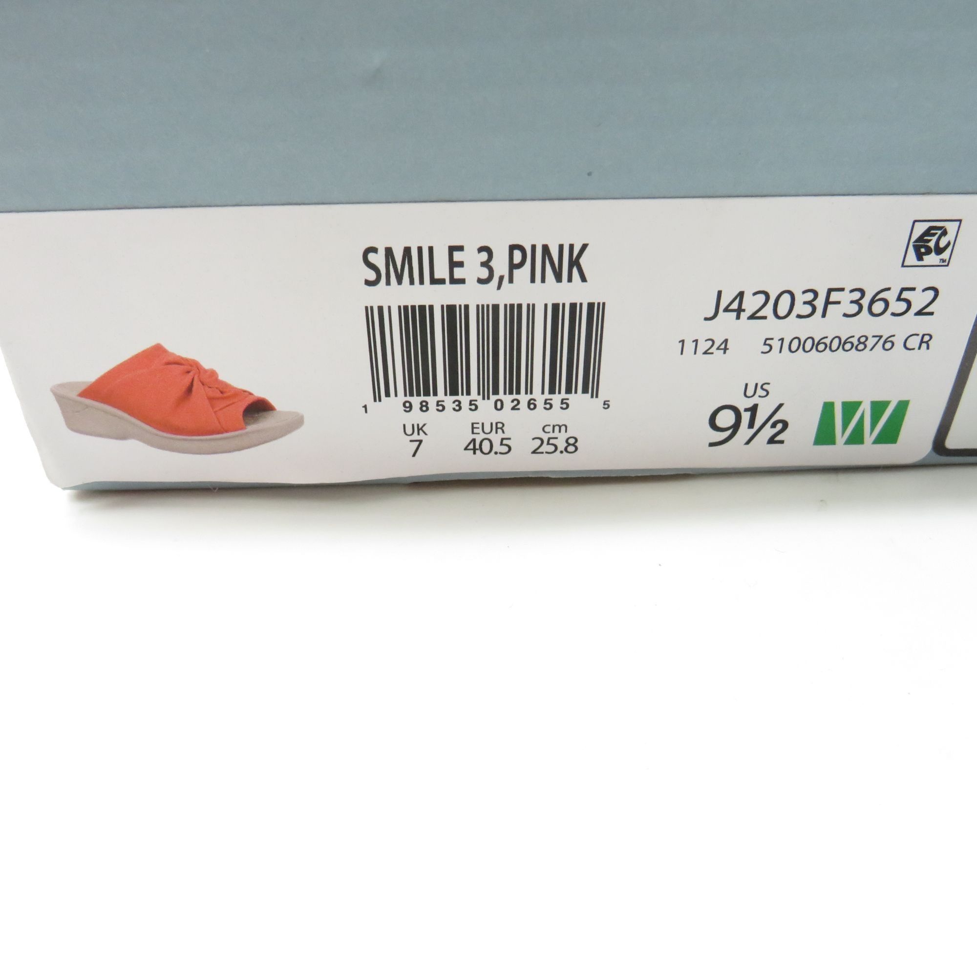 Other LifeStride Womens Smile 3 Coral Pink Fabric Upper Open-Toe S Size US 9.5 / IT 39.5 - 2 Thumbnail