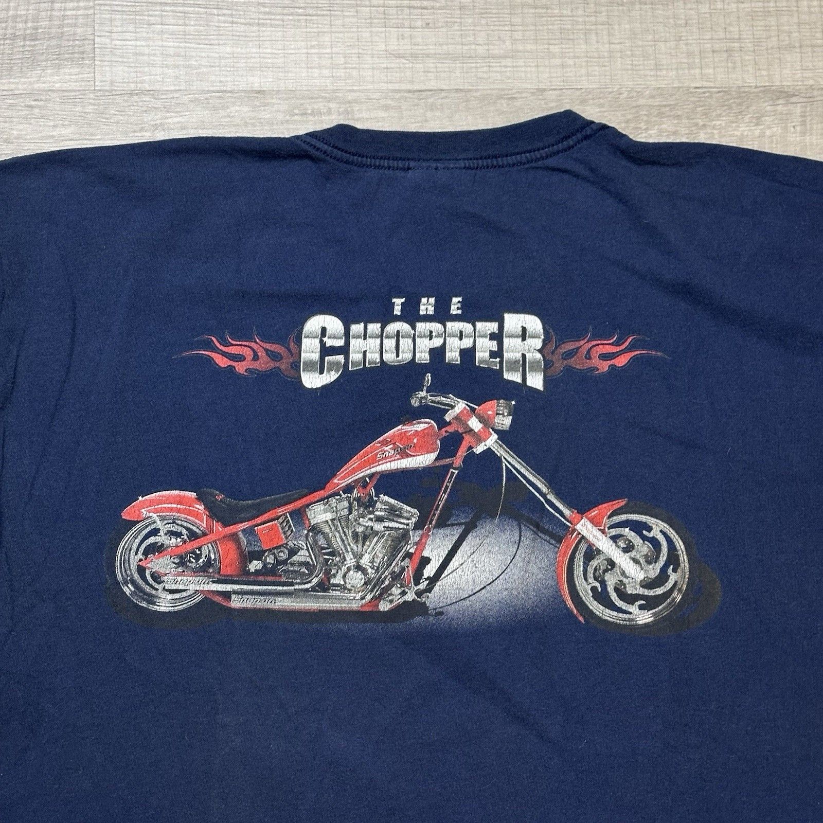 Vintage Vintage Y2K Snap-on Tools Graphic Tee Sz XL “The Chopper” Size US XL / EU 56 / 4 - 9 Thumbnail