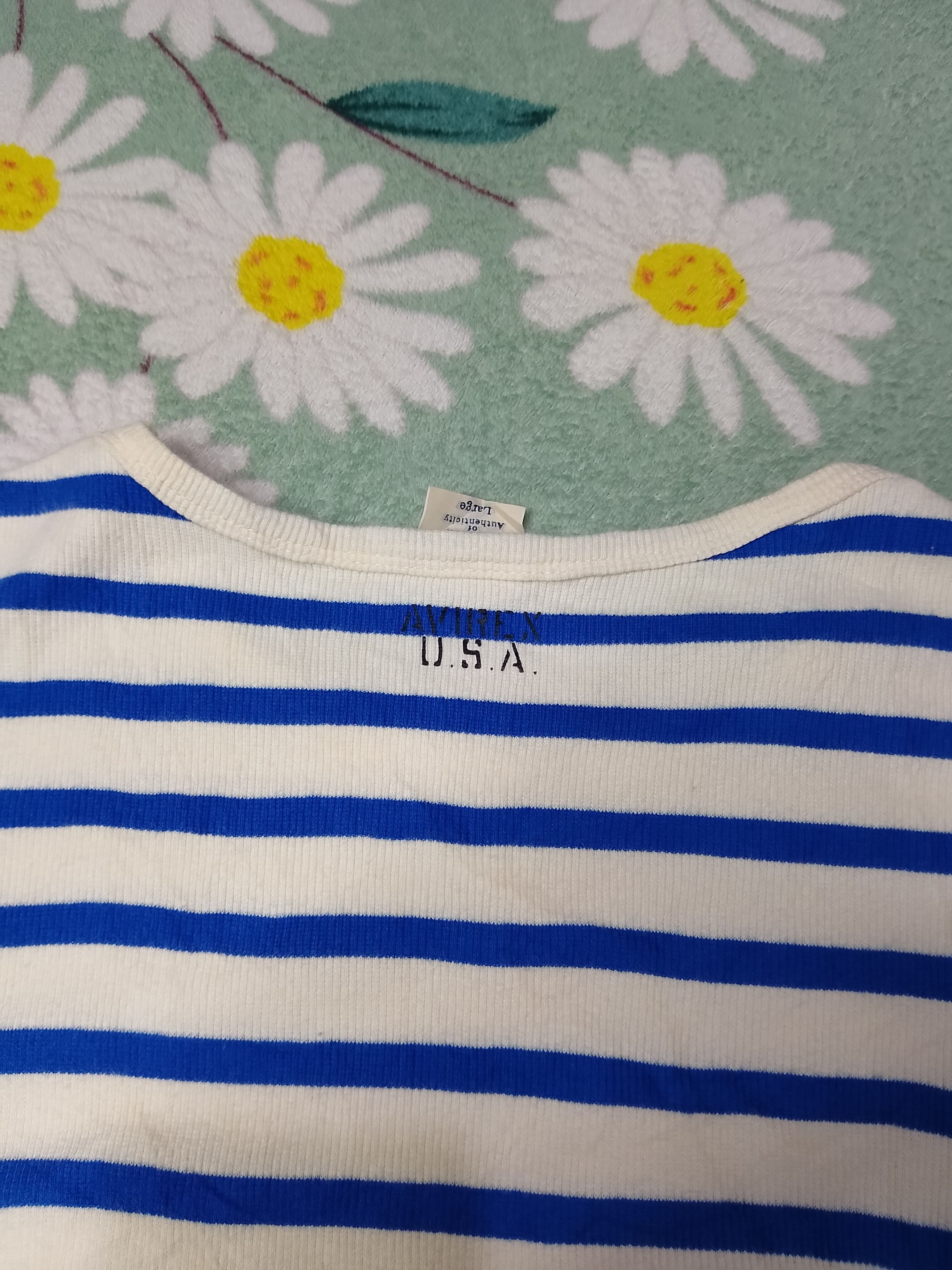 Avirex Vintage Avirex Stripe Tee Size US L / EU 52-54 / 3 - 6 Thumbnail