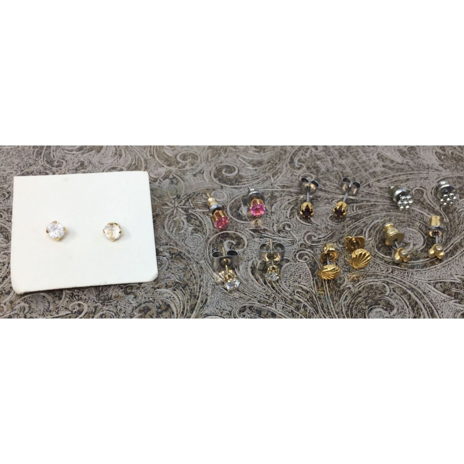 Other 7 Pairs of Women's/Girl's Stud Earrings Size ONE SIZE - 2 Thumbnail
