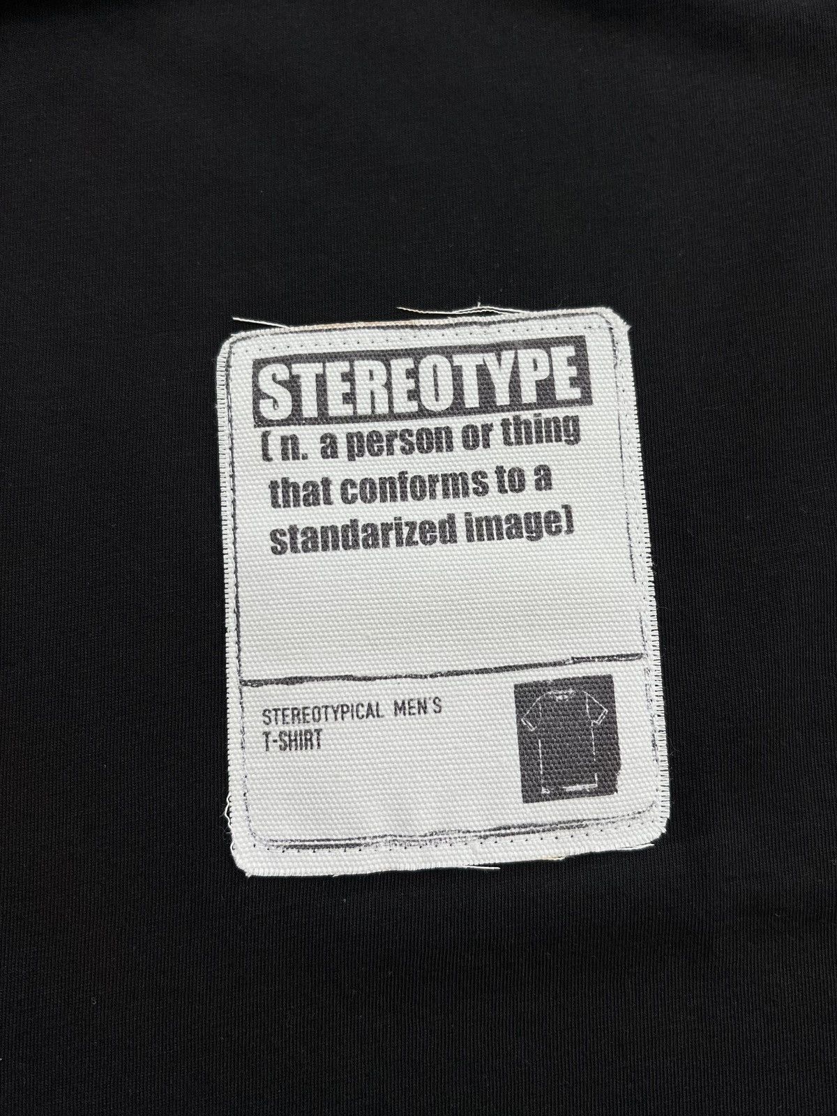 Maison Margiela Maison Margiela Stereotype Tee Black 48 Size US M / EU 48-50 / 2 - 4 Thumbnail
