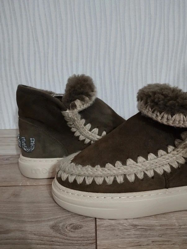 Mou Mou Eskimo Bold Glitter Logo size 38 snow boots Size US 8 / IT 38 - 2 Thumbnail