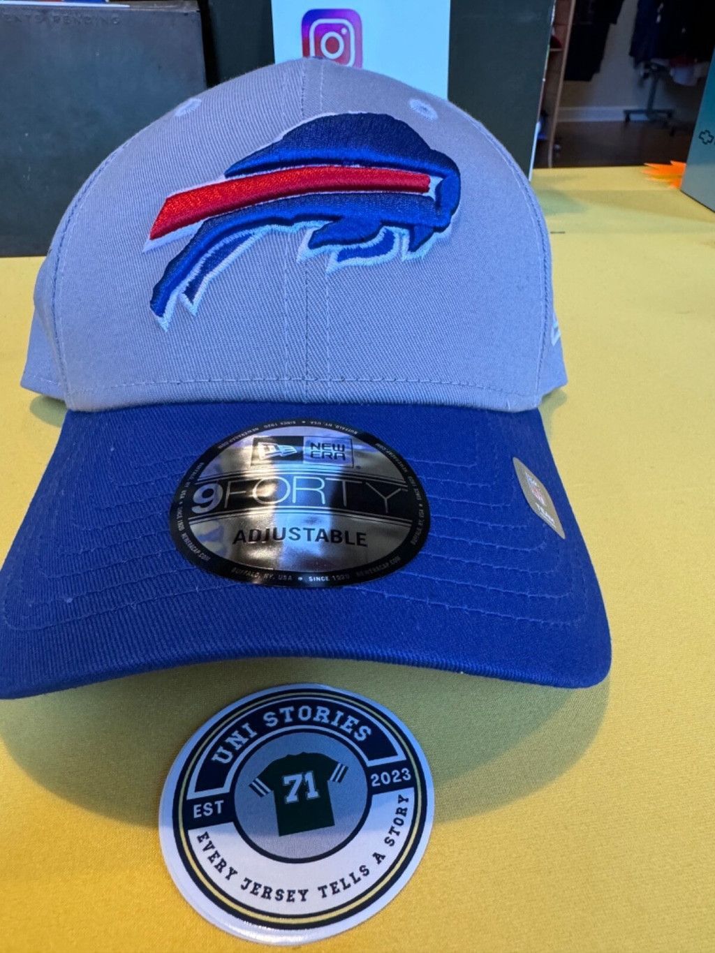New Era New Era Buffalo Bills 9FIFTY Snapback Hat Blue NEW WITH TAGS Size ONE SIZE - 1 Thumbnail