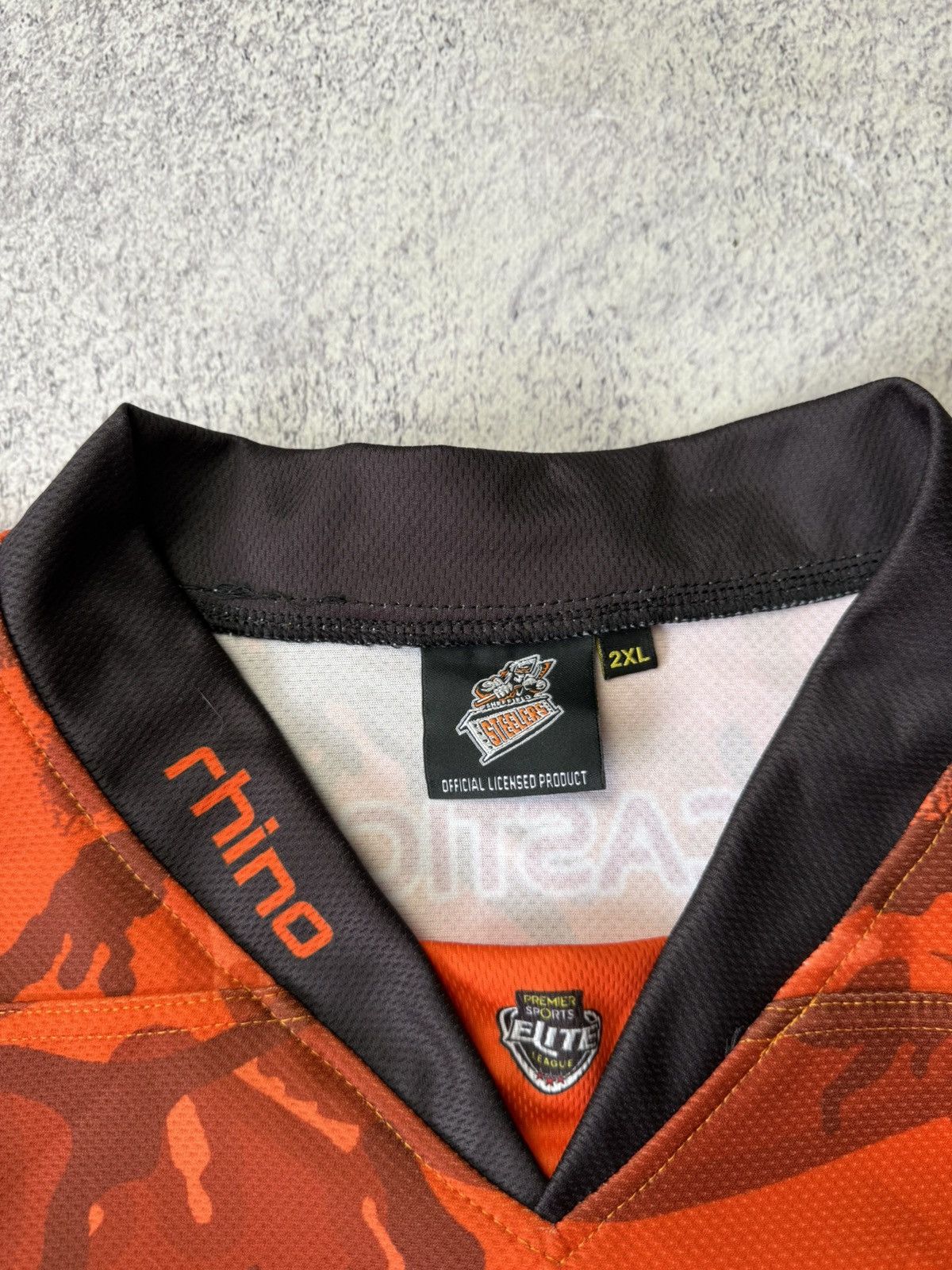 NHL Sheffield Steelers EIHL Remembrance Day J. Phillips #20 Size US XXL / EU 58 / 5 - 12 Thumbnail