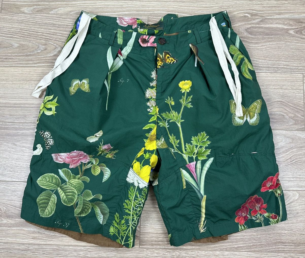 Aleksandr Manamis ALEKSANDR MANAMIS Unisex PANTS Bridges Shorts floral Size US 34 / EU 50 - 7 Thumbnail