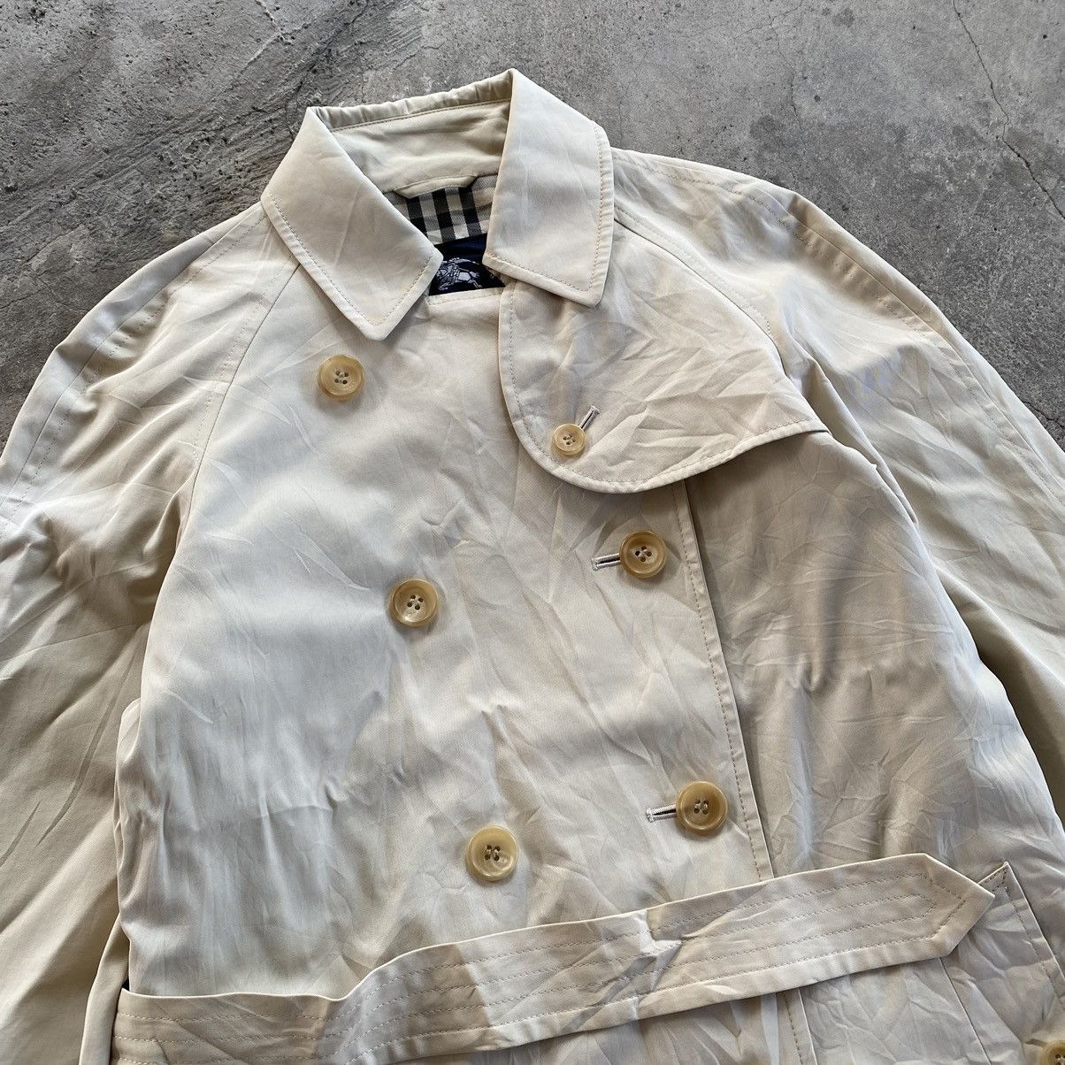 Burberry BURBERRY Double Breasted Trench Coat Size US XXS / EU 40 - 5 Thumbnail