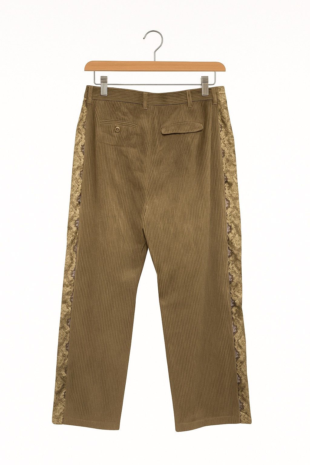 GU × Undercover GU × UNDERCOVER Hybrid Corduroy Patchwork Pants Avant-Garde Size US 36 / EU 52 - 2 Thumbnail