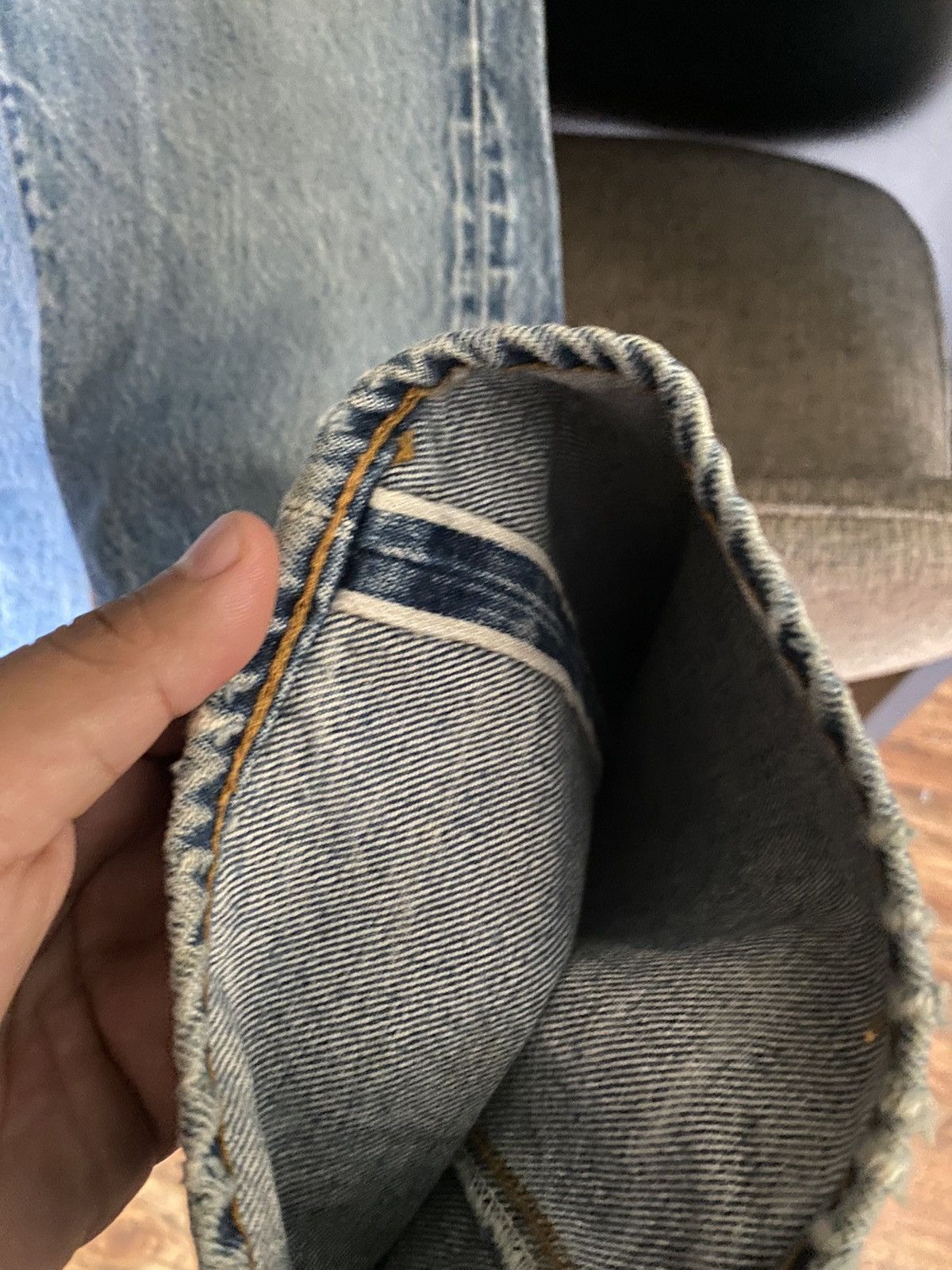 Levi's × Levi's Vintage Clothing × Vintage W28x31 vintage levi's 501 redline 80s made in USA #6 Size 28" / US 6 / IT 42 - 7 Thumbnail