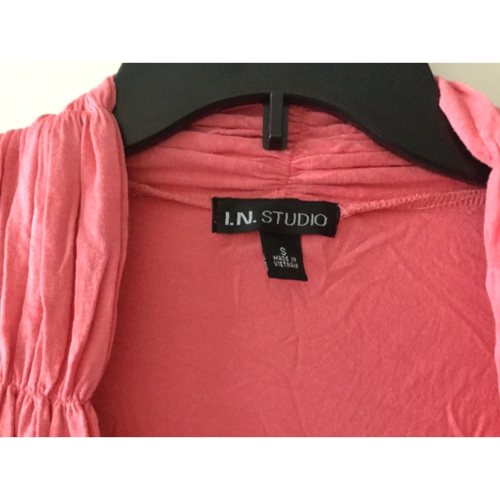 Vintage VINTAGE I.N. Studio Coral Sweater Cardigan Women's Small Long Sleeve Size S / US 4 / IT 40 - 3 Thumbnail