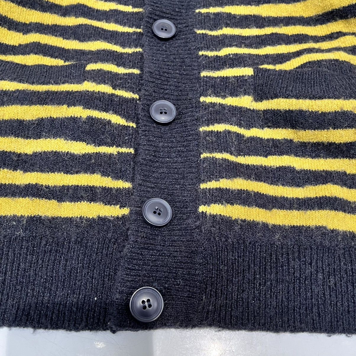 Brain Dead Brain Dead Cardigan Black/Yellow Size US L / EU 52-54 / 3 - 6 Thumbnail
