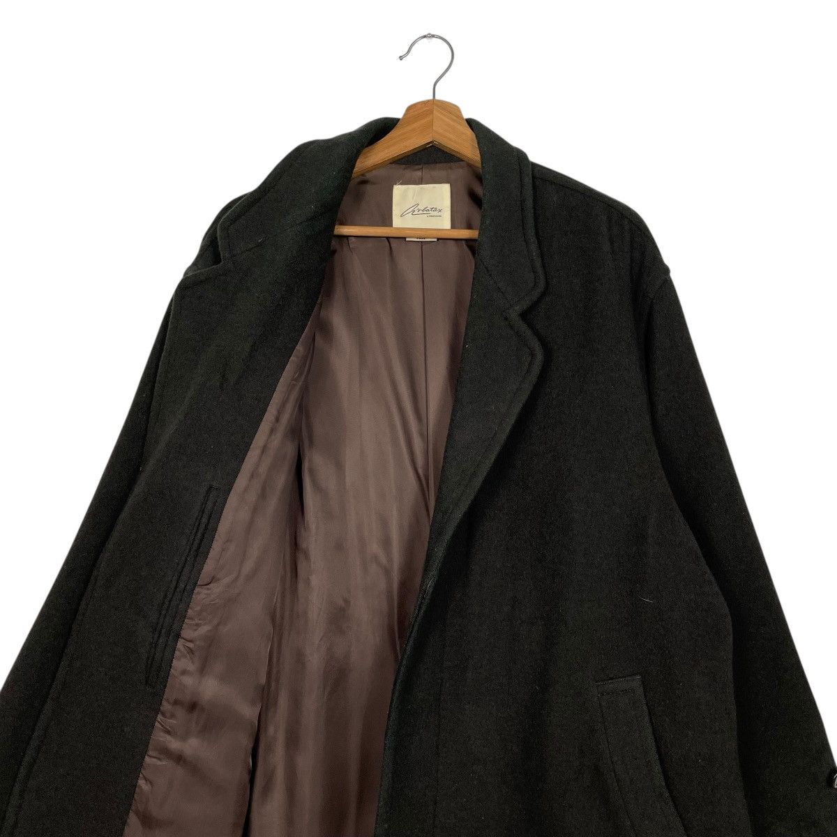Japanese Brand S. Yoshihiko Arbatax Wool Overcoat Size US XL / EU 56 / 4 - 11 Thumbnail